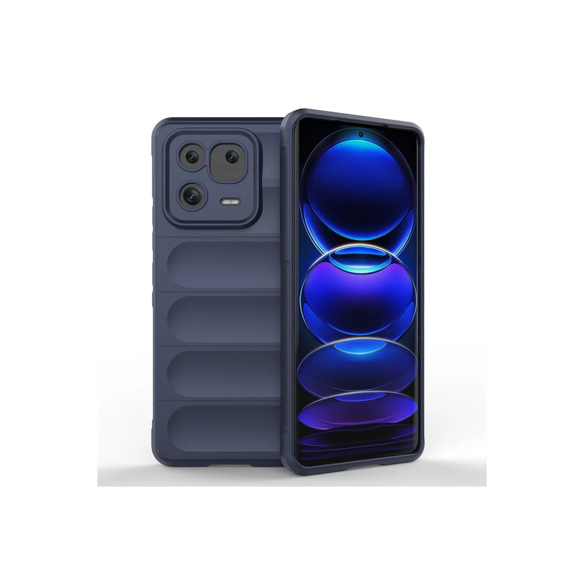 Mi 13 Pro Optimum Silikon Kılıf - Lacivert & Maksimum Koruma