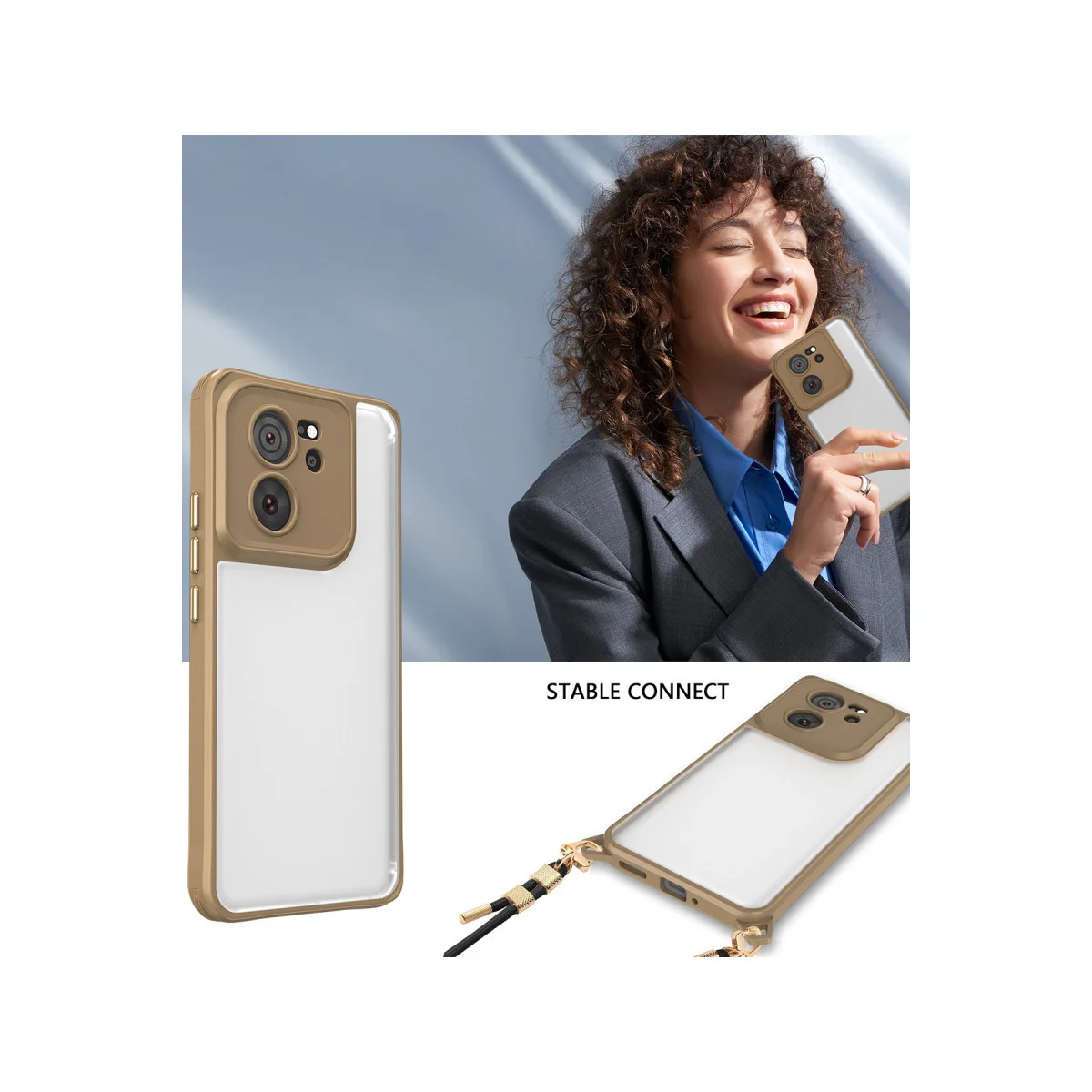 Mi 13T Pro Penta Silikon Kılıf - Çöl Titanyum