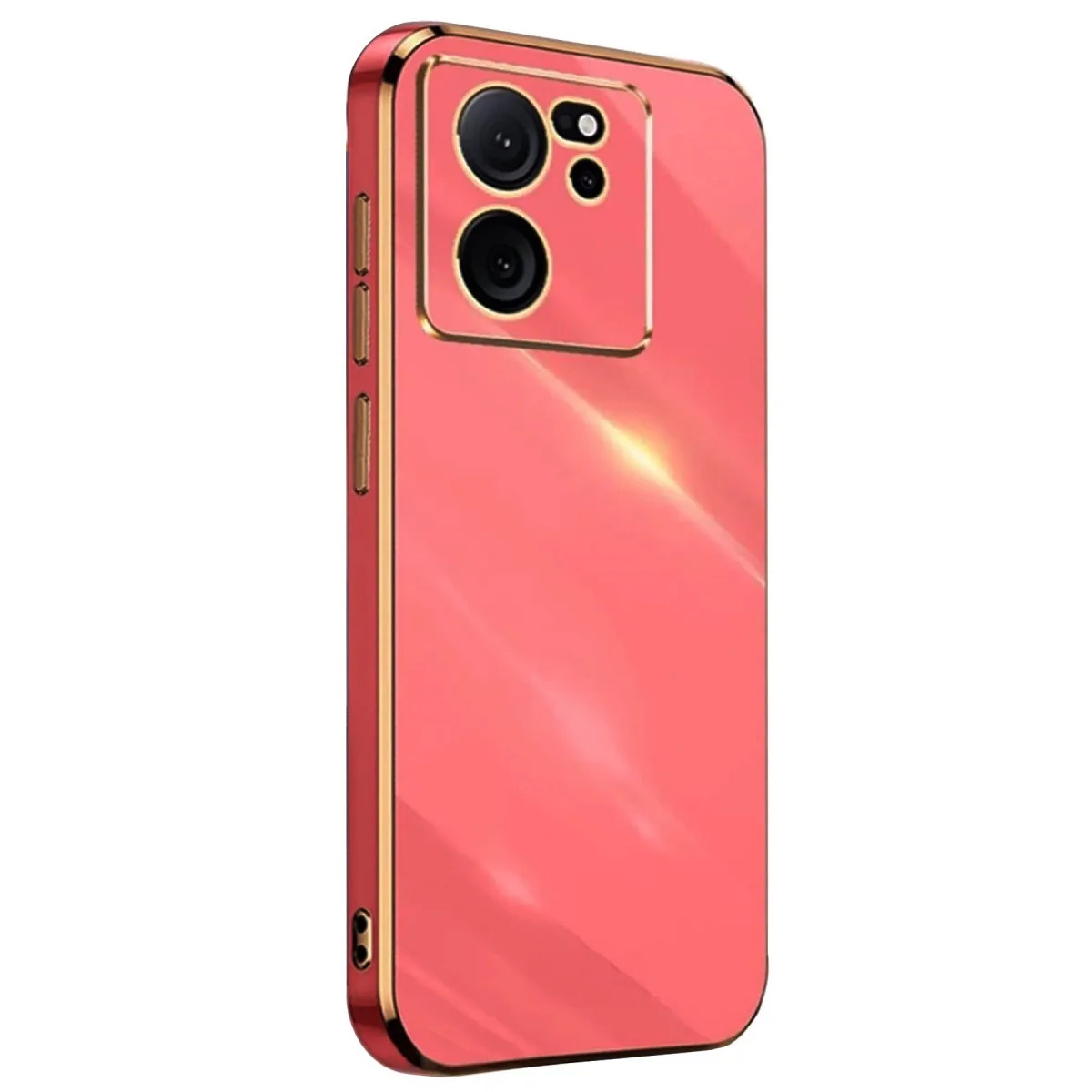 Mi 13T Pro Volet Silikon Kılıf - Kırmızı, Esnek ve Premium Koruma