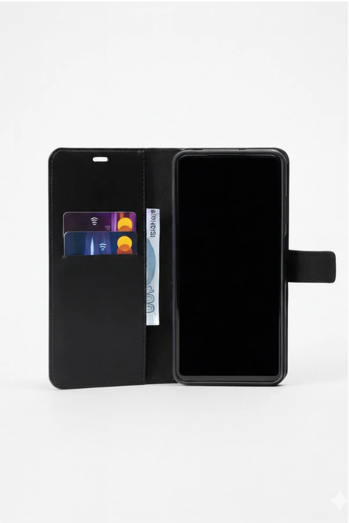 Xiaomi Mi 14 Ultra Cüzdanlı Standlı Kapaklı Kılıf Kırmızı
