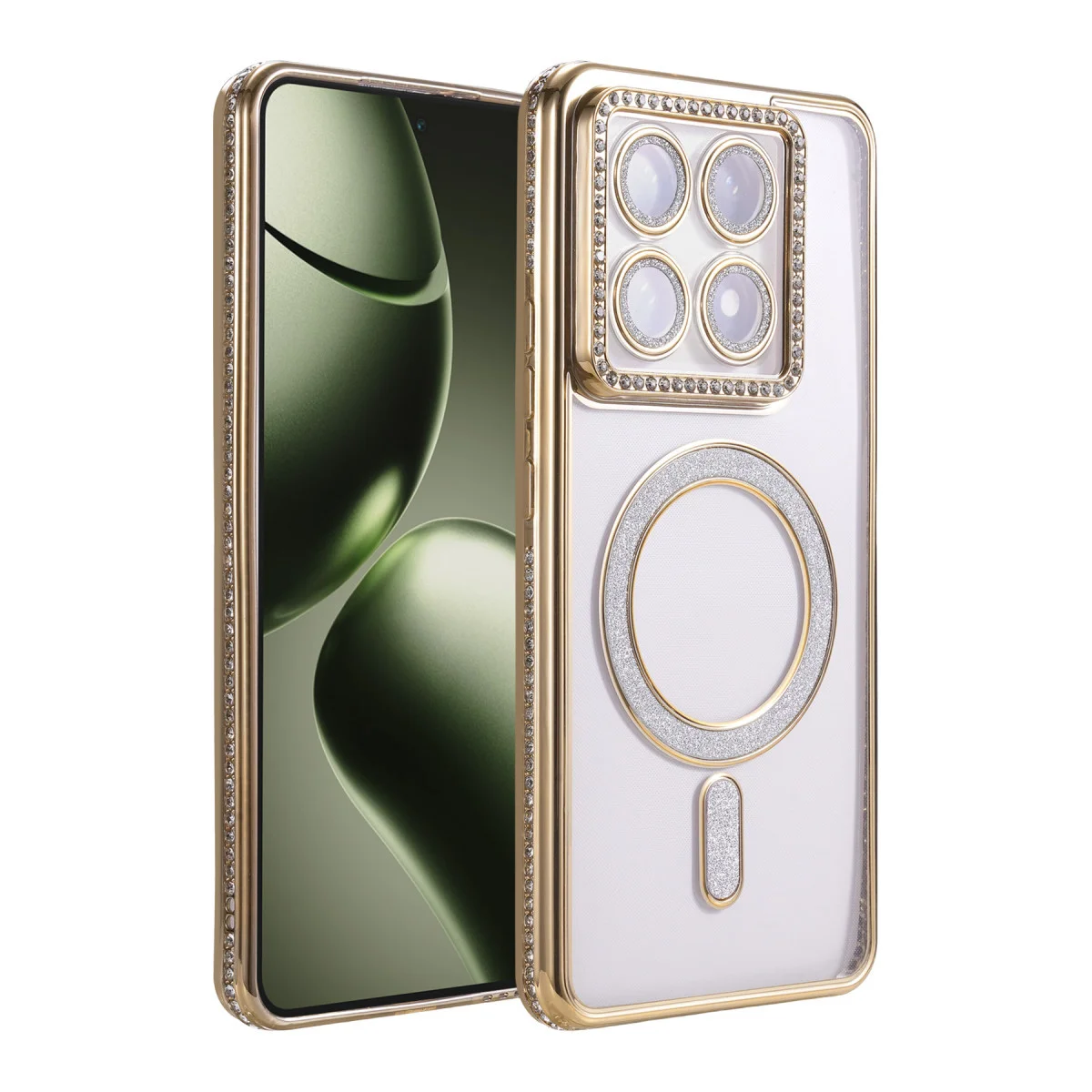 Mi 14T Pro Joke Simli Magneticsafe Kılıf - Altın ve Kristal Tasarım Fiyatı, Yorumları ve Özellikleri