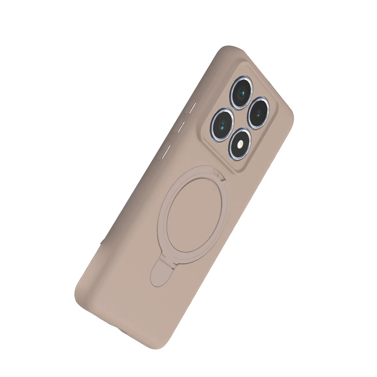 Mi 14T Pro Regal Magsafe Standlı Kapak - Çöl Titanyum