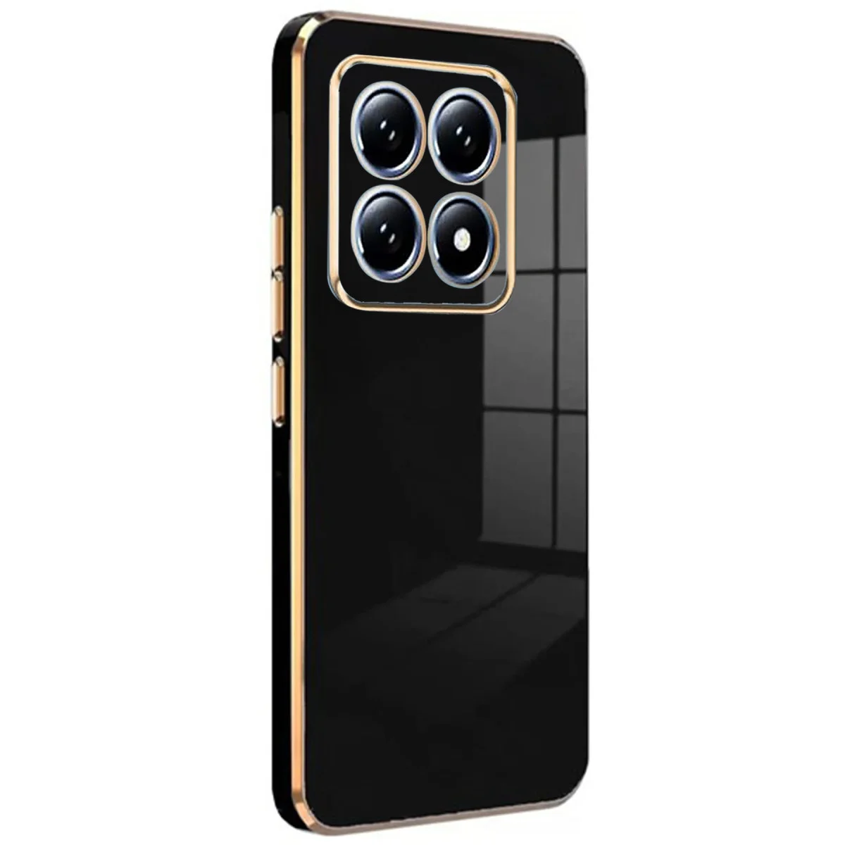 Mi 14T Pro Volet Silikon Kılıf - Siyah Premium Koruma