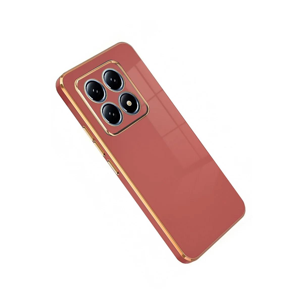 Mi 14T Pro Volet Silikon Kılıf - Kırmızı (Premium Tasarım & 7 Renk)