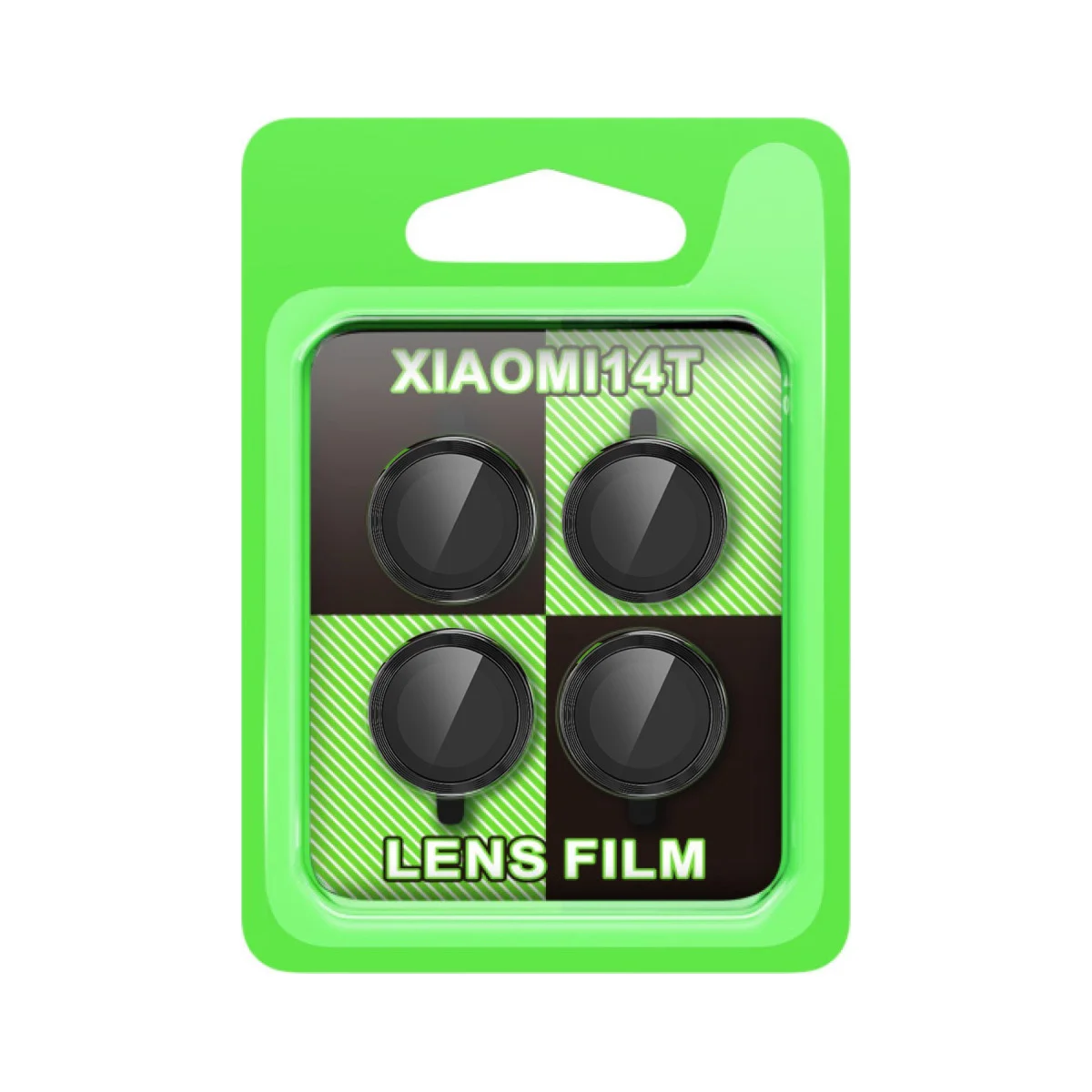 Mi 14T Raze Metal Kamera Lens Koruma Kılıfı - Siyah