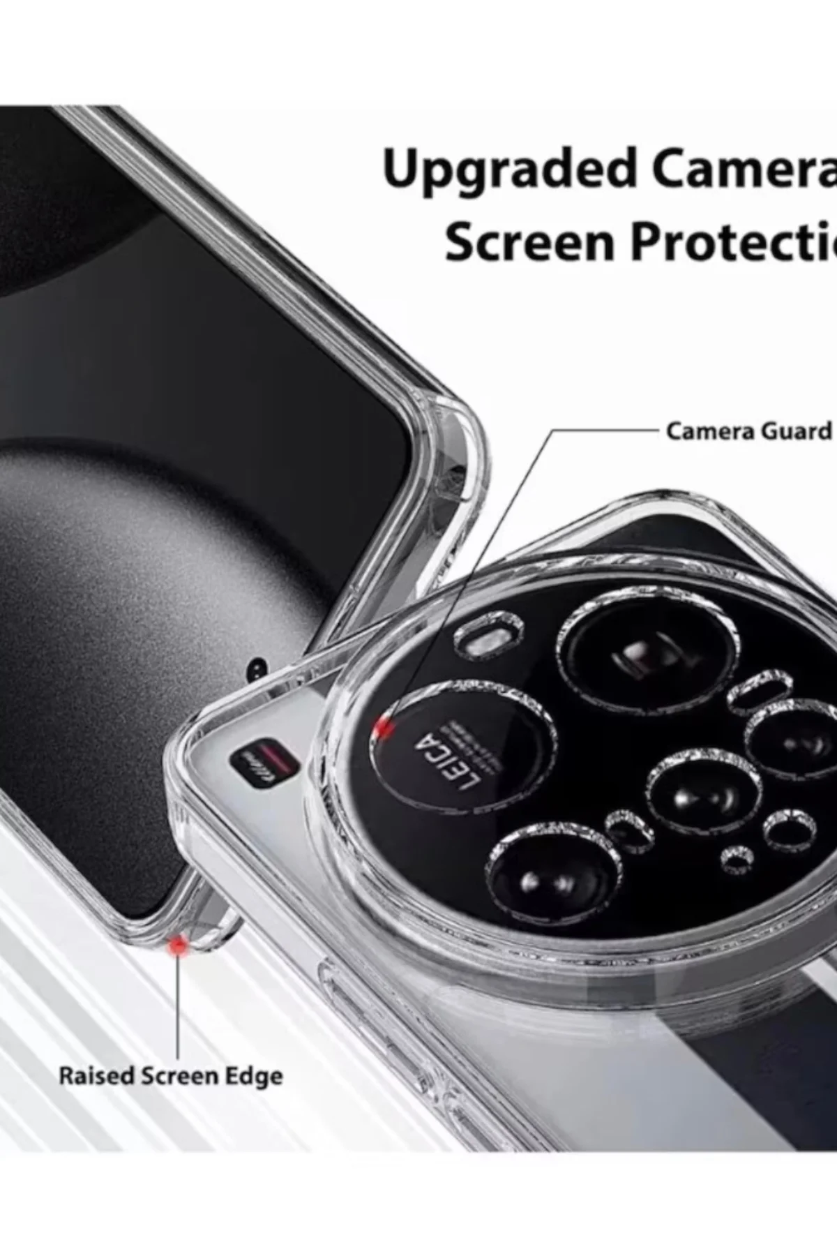 Xiaomi 15 Ultra 2.0 MM Korumalı Şeffaf Silikon Kılıf