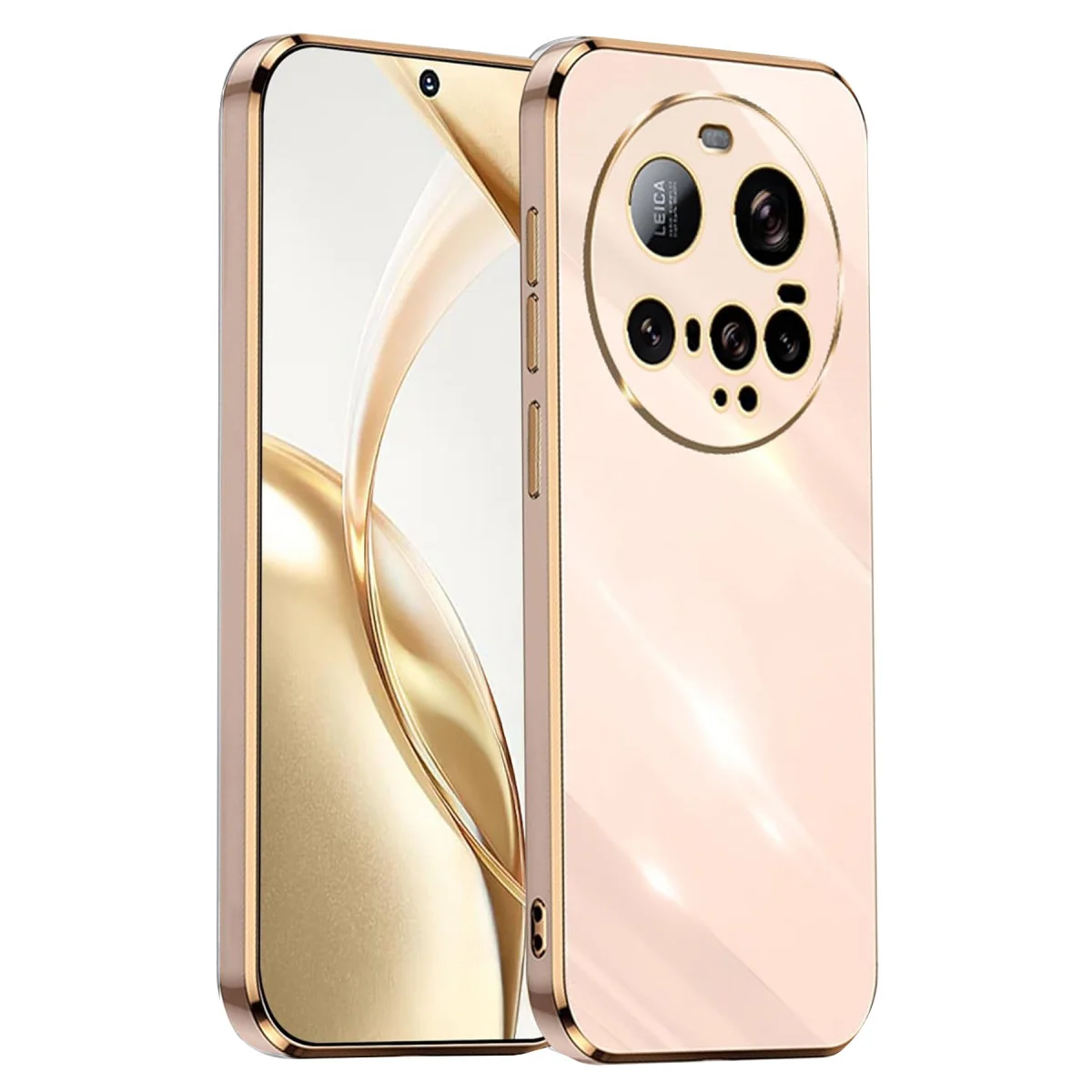 Mi 15 Ultra Volet Silikon Kılıf Pembe - Premium Tasarım ve Tam Koruma