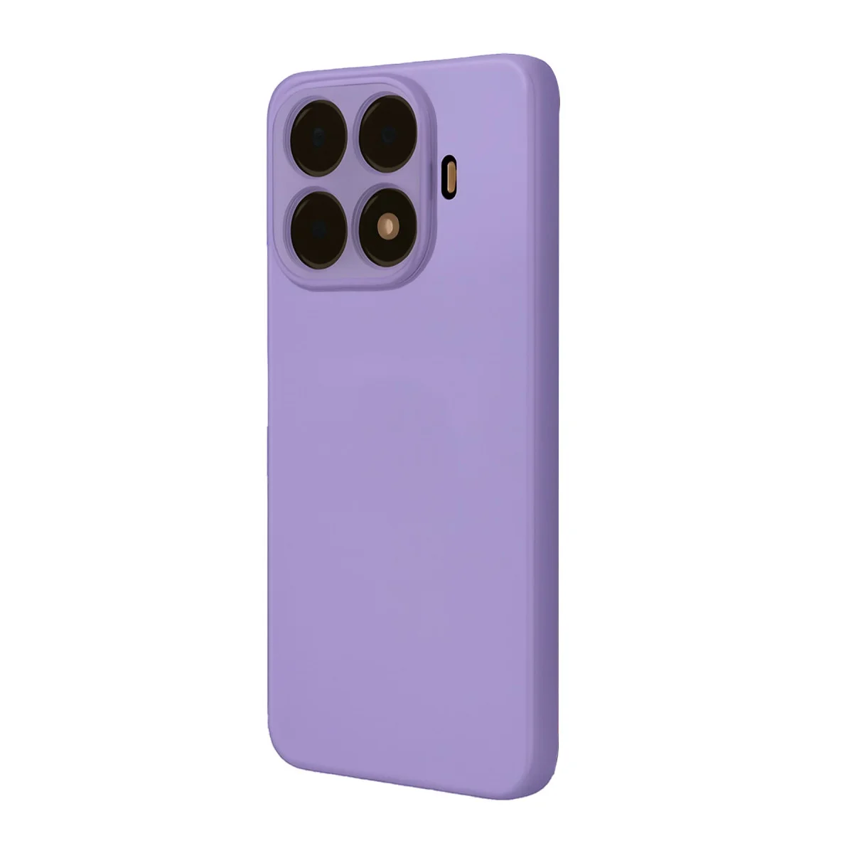 Mi 15T Pro Kadife Silikon Kılıf - Lila Nano İçi Şık Koruma Kılıfı