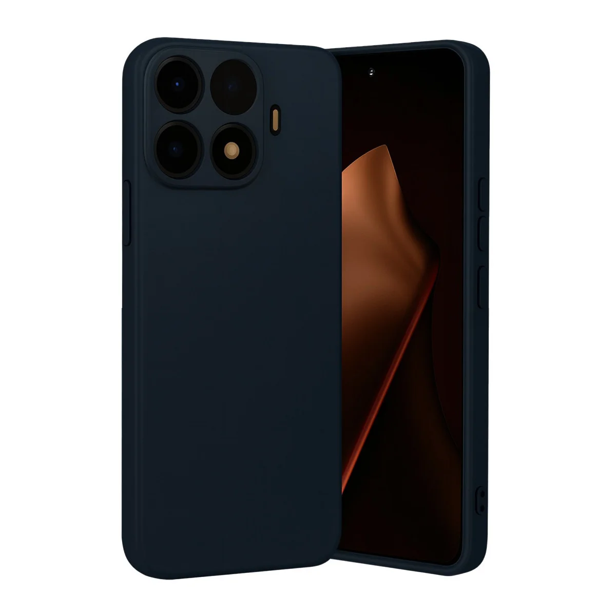 Mi 15T Pro Nano İçi Kadife Silikon Kılıf Siyah - Ekstra Koruma ve Şıklık