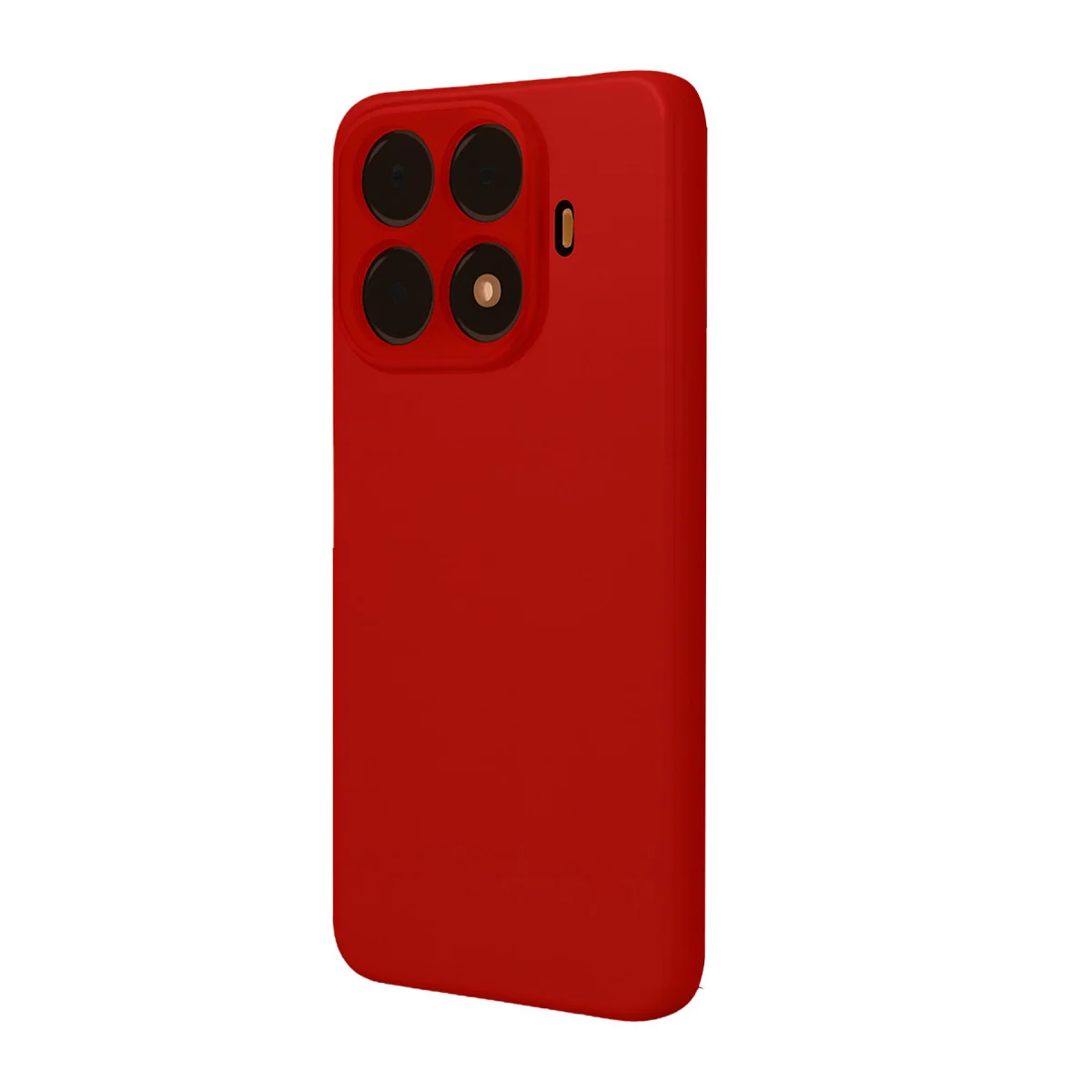 Mi 15T Pro Nano İçi Kadife Silikon Kılıf - Kırmızı ve Şık Koruma