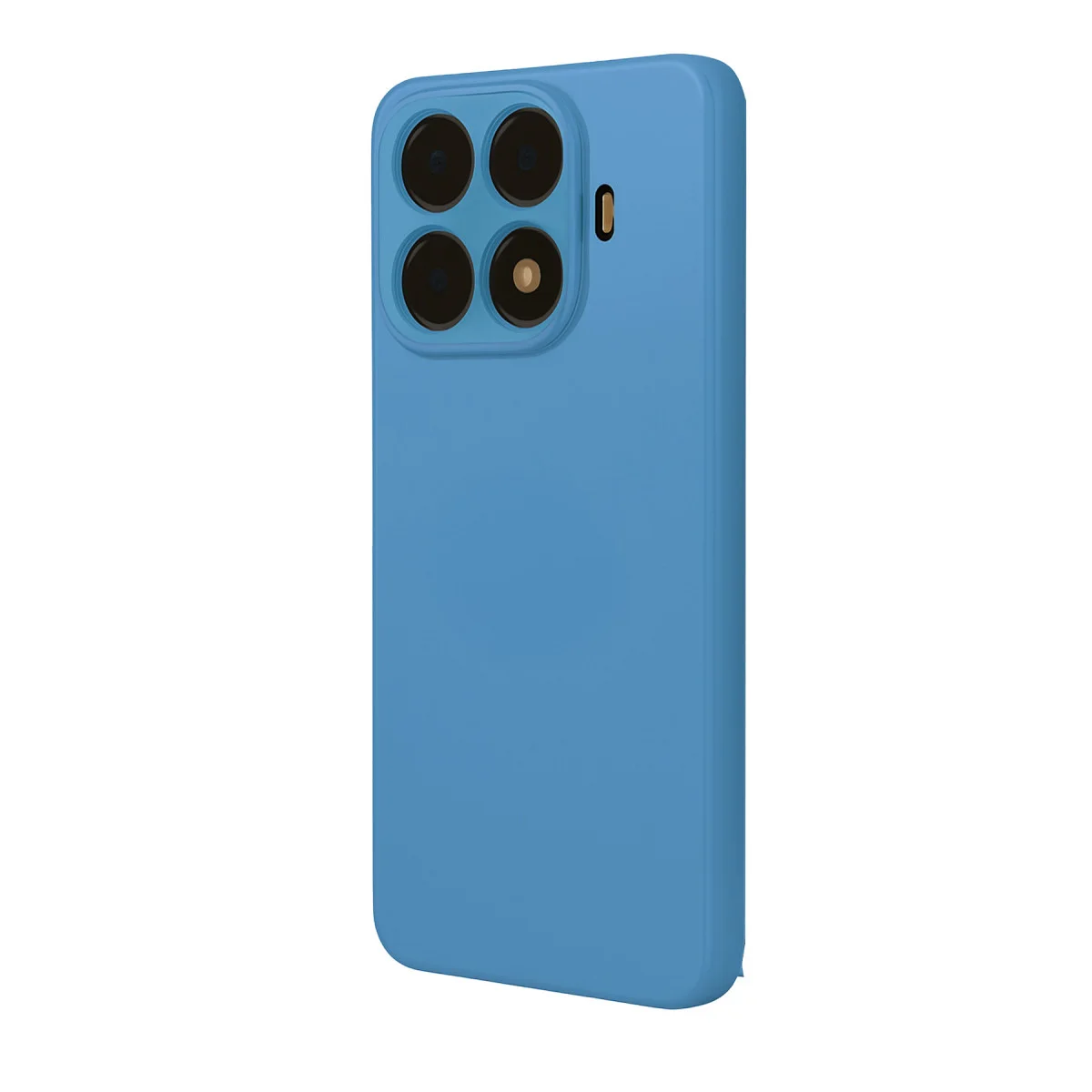 Mi 15T Pro Nano İçi Kadife Silikon Kılıf - Mavi, Yerli Üretim ve Maksimum Koruma