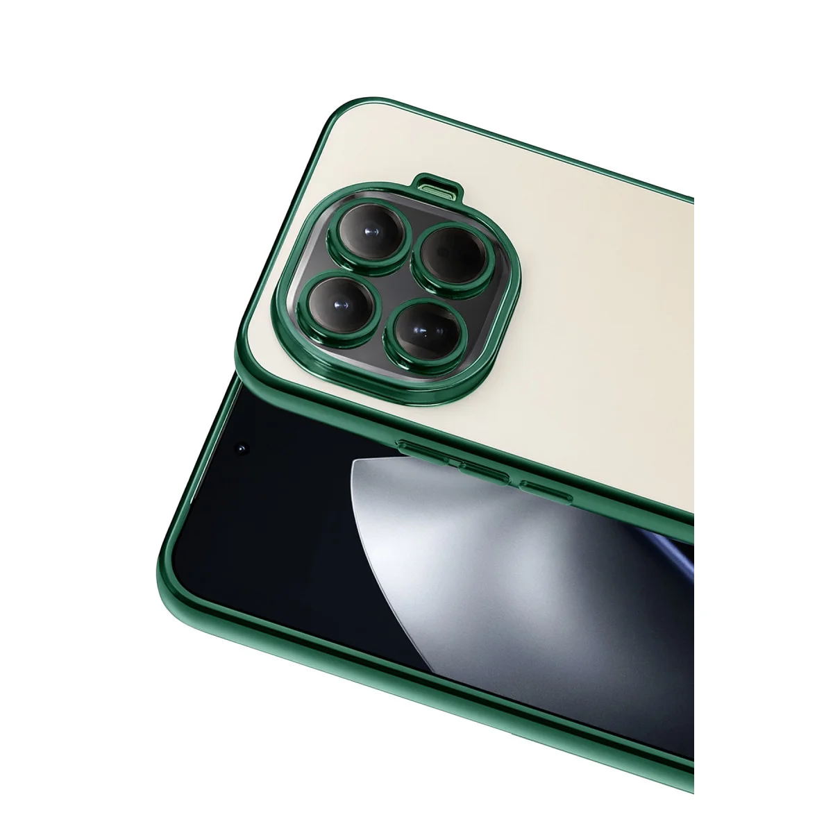 Mi 15T Pro Razer Lensli Silikon Kılıf - Şeffaf, Korumalı ve Ergonomik