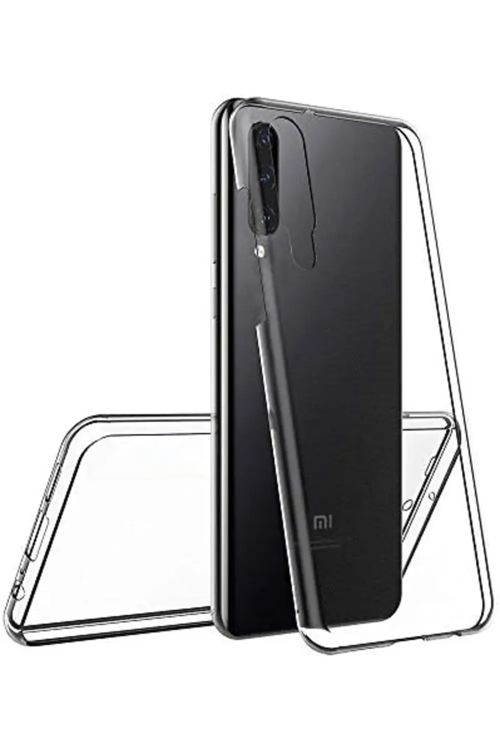 Mi 9 Kılıf 6 tarafı tam full koruma 360 Clear Soft Şeffaf 266450