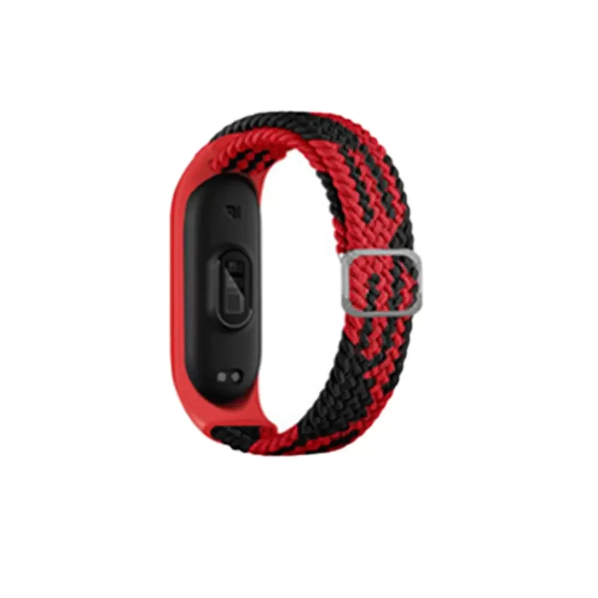 Mi Band 4 ile Uyumlu Star Kordon - Kırmızı-Siyah Örgü Bileklik Fiyatı, Yorumları ve Özellikleri