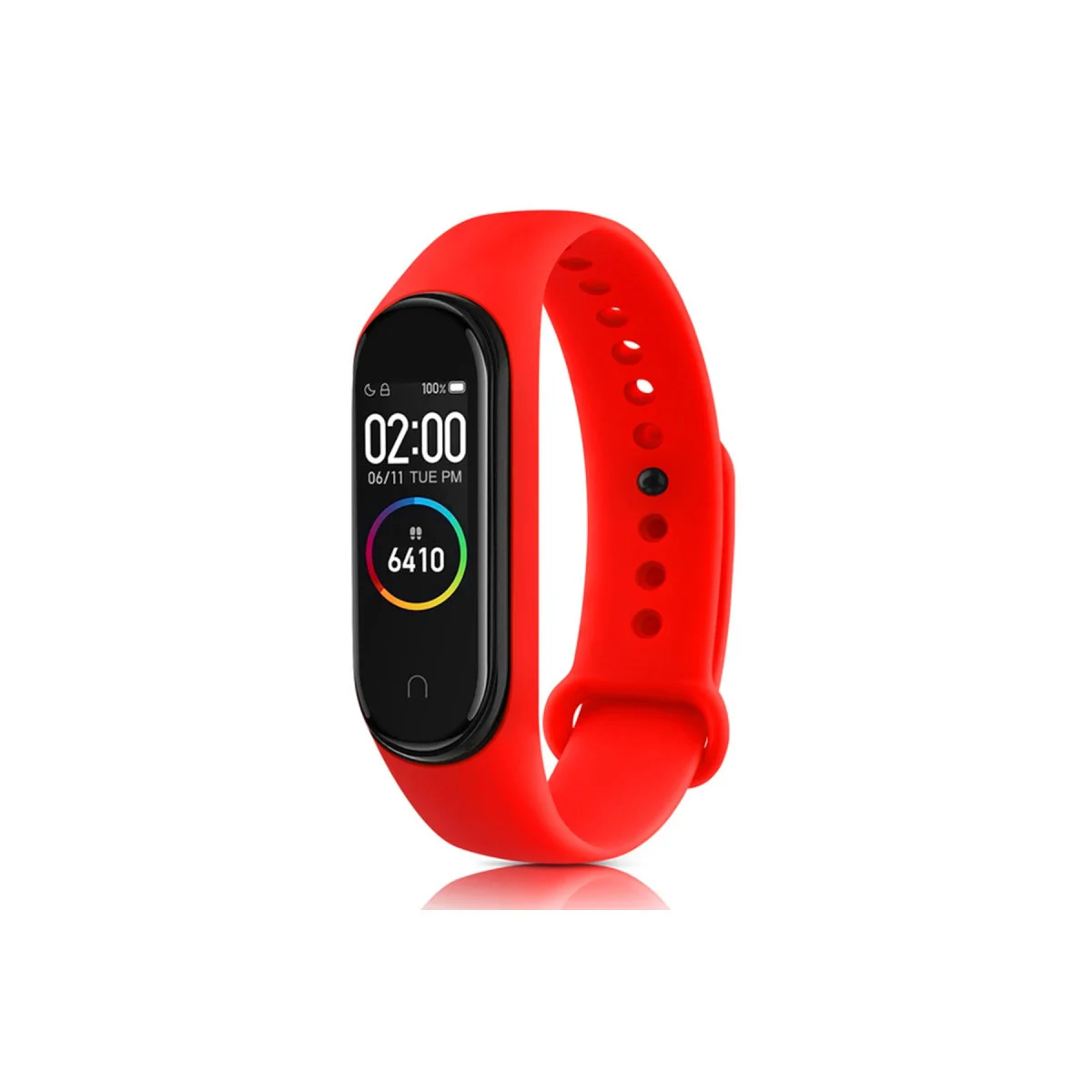 Mi Band 4 Klasik Kırmızı Kordon - Şık, Rahat ve Dayanıklı