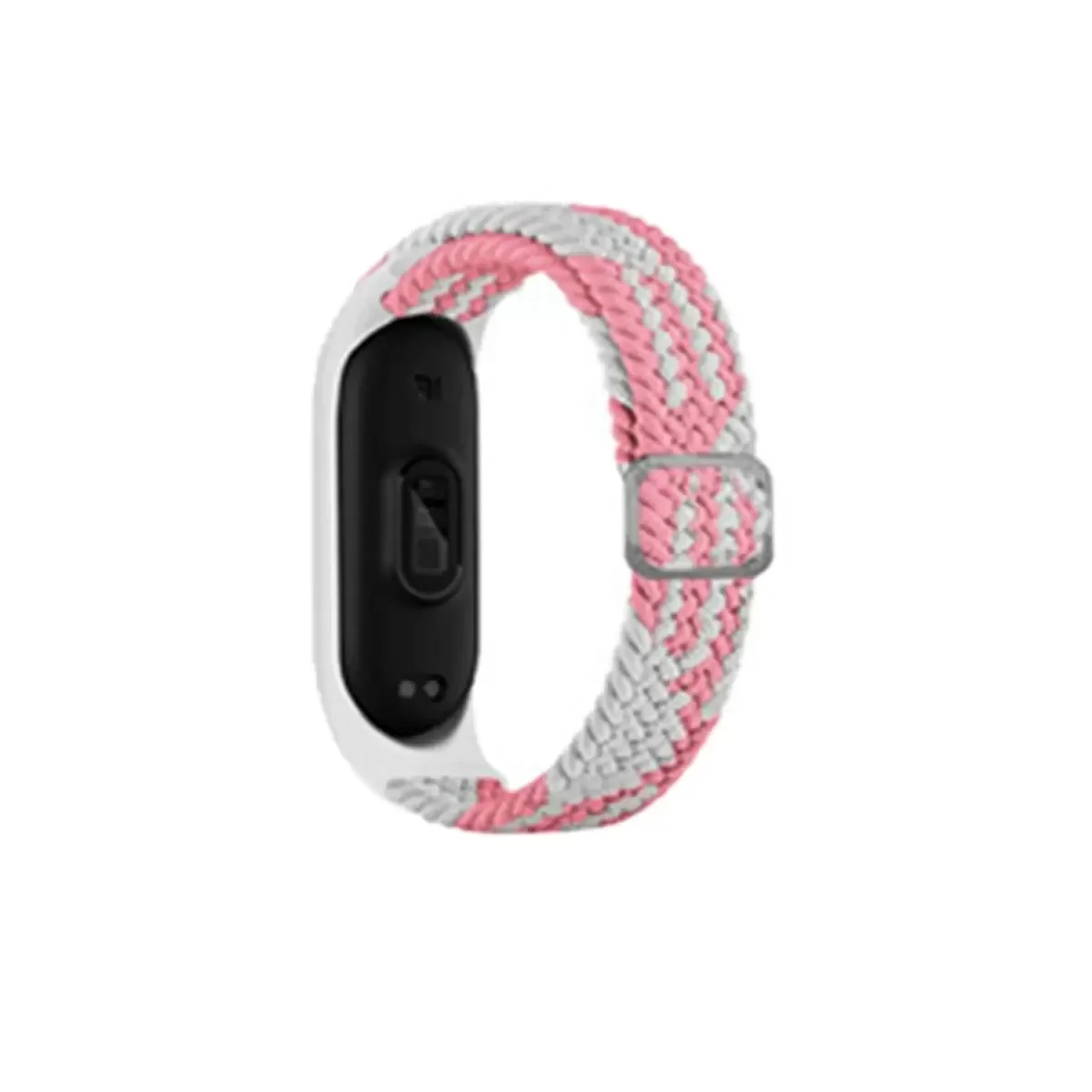 Mi Band 6 ile Uyumlu Star Kordon - Pembe-Beyaz