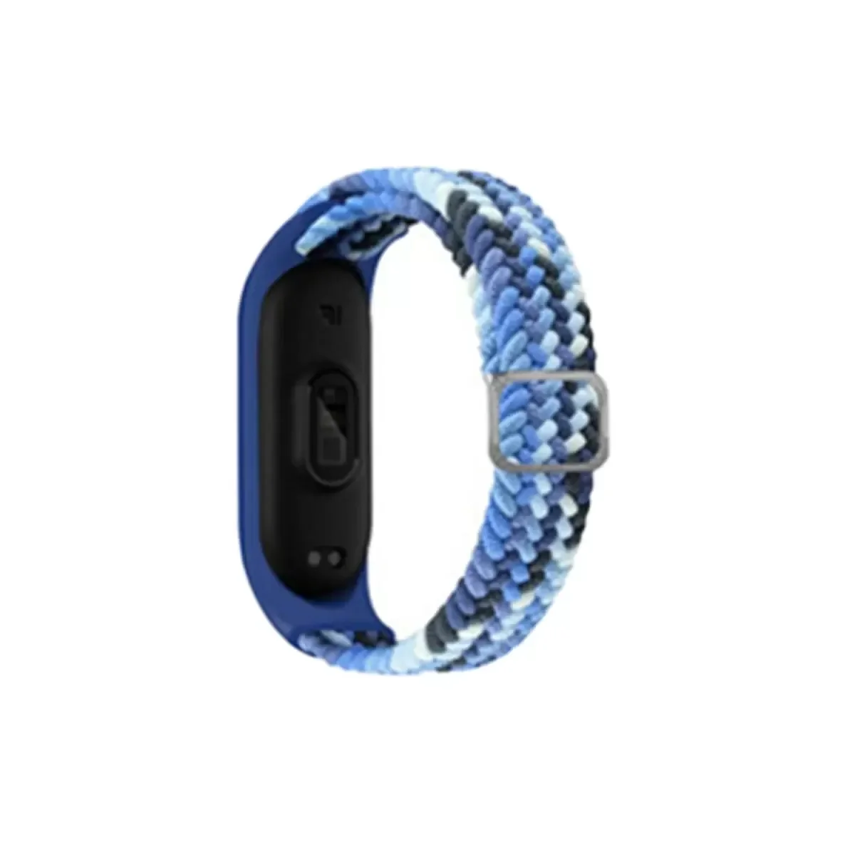 Mi Band 6 ile Uyumlu Star Kordon - Lacivert Mavi Örgü Kayış
