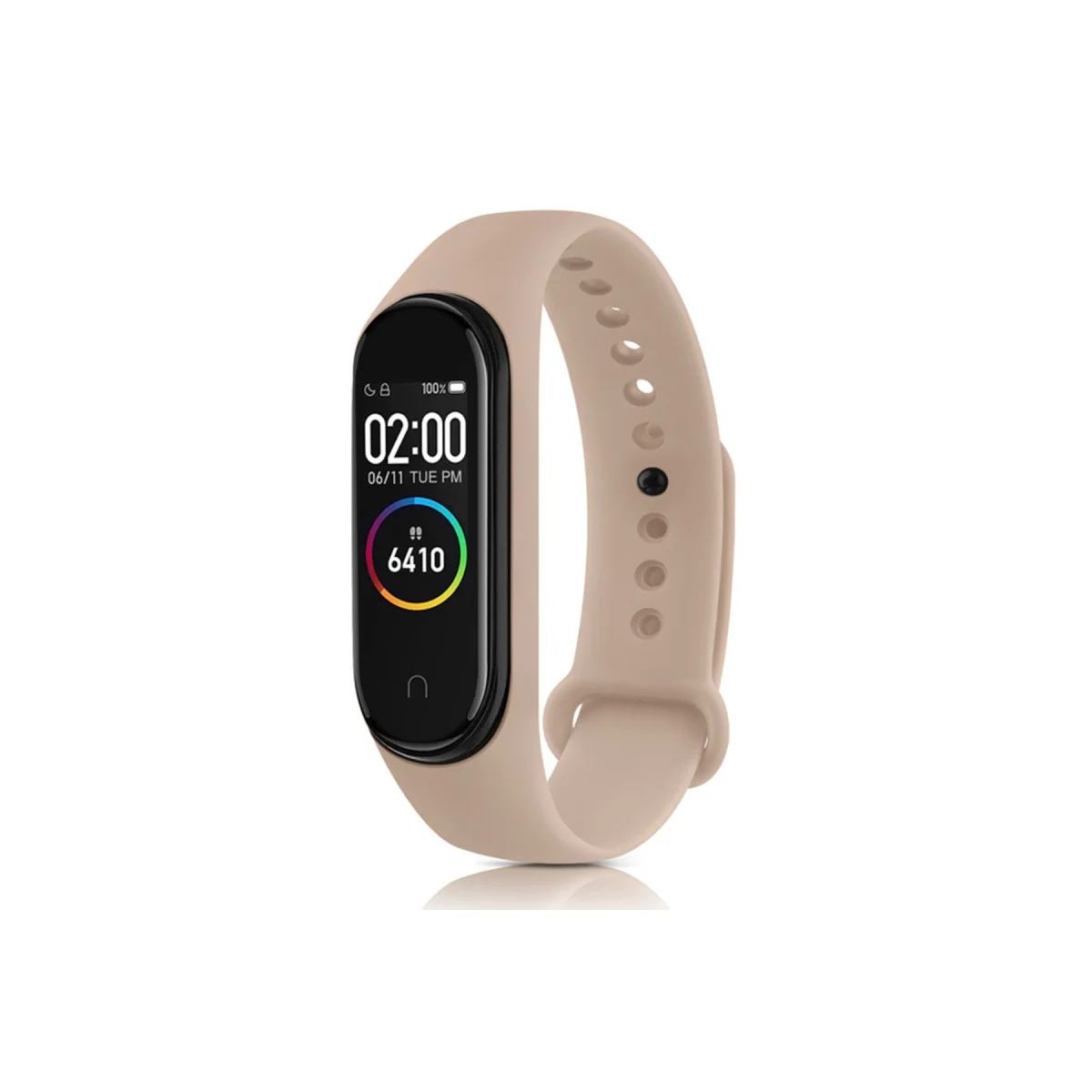 Mi Band 6 Klasik Kordon Pudra - Dayanıklı, Esnek ve Rahat Takviye Kordonu