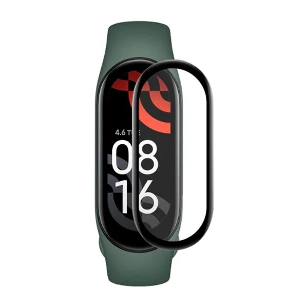 Mi Band 7 3D Full Kaplama Ekran Koruyucu - Çizilmeye Dayanıklı PET+PMMA