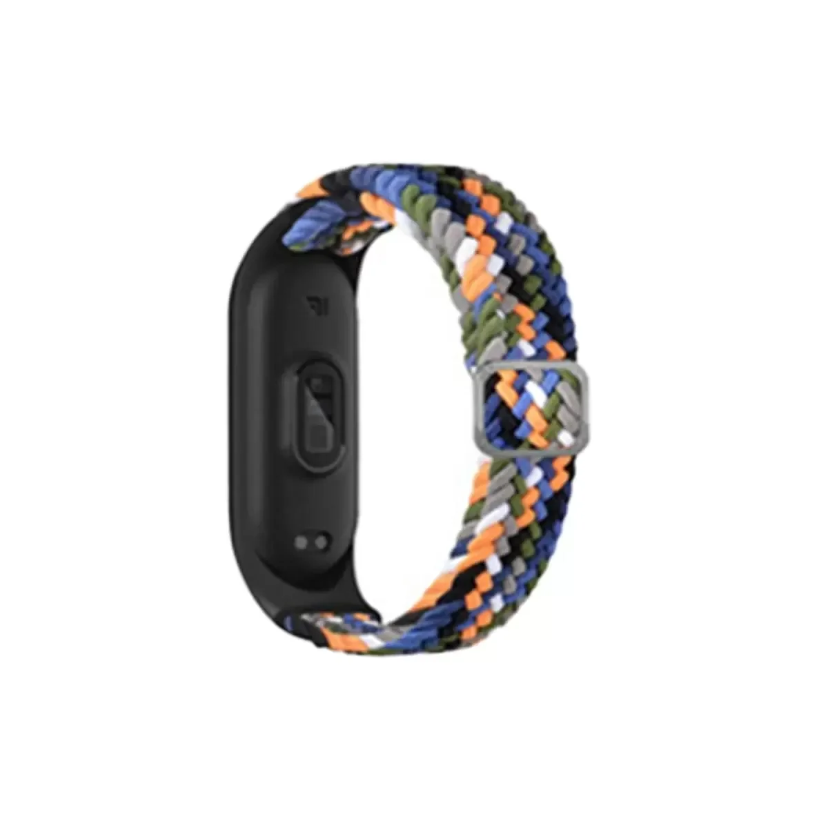 Mi Band 7 ile Uyumlu Star Kordon - Gri-Turuncu