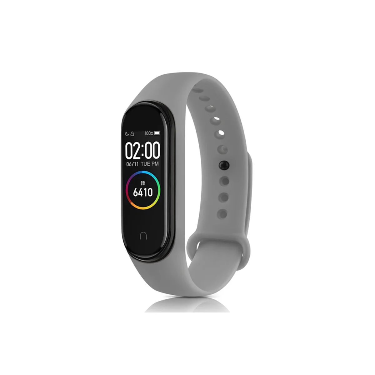 Mi Band 7 Klasik Kordon - Açık Gri | Dayanıklı & Rahat Akıllı Saat Kayışı