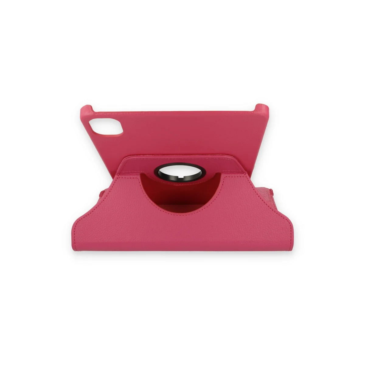 Mi Pad 5 11 Kılıf 360 Dönüşlü Tablet Deri Kılıf - Pembe