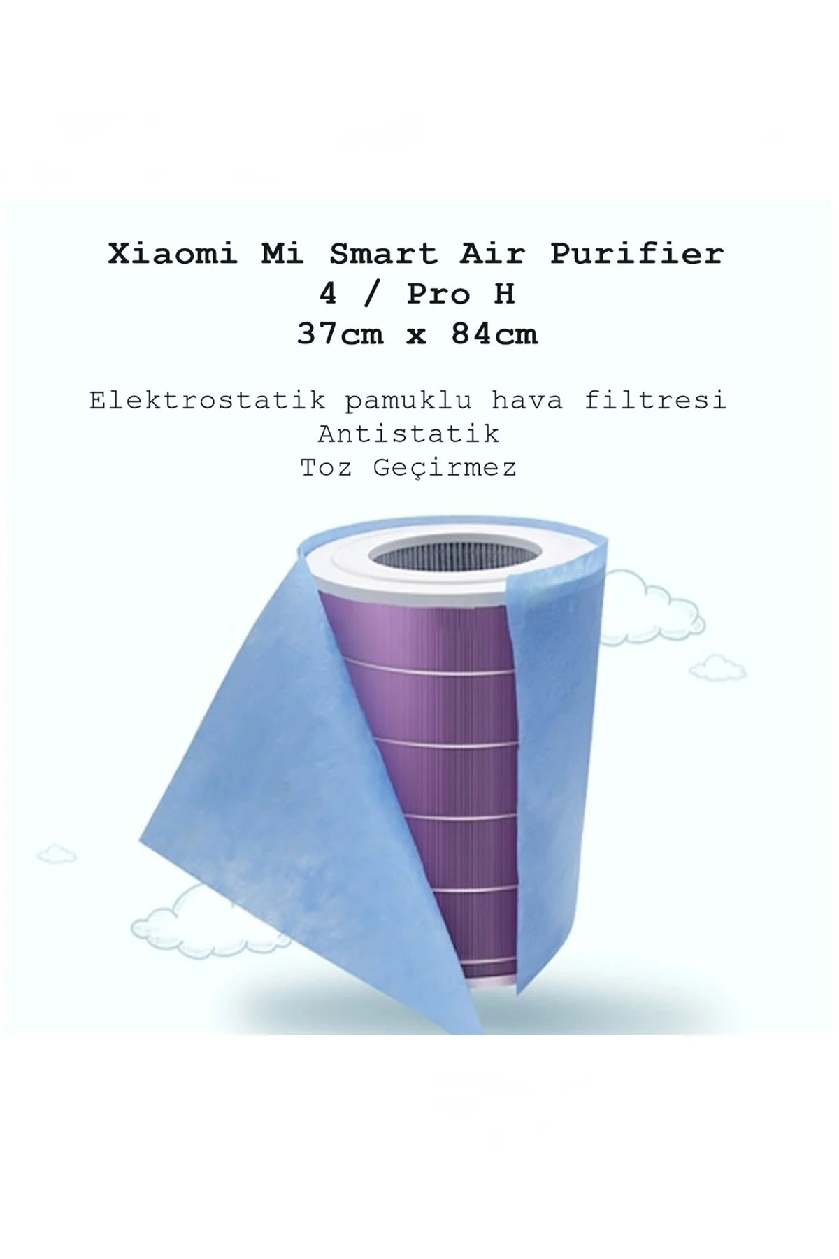 Mi Smart Air Purifier 4 İçin Statik Toz Tutucu Filtre 10 Adet