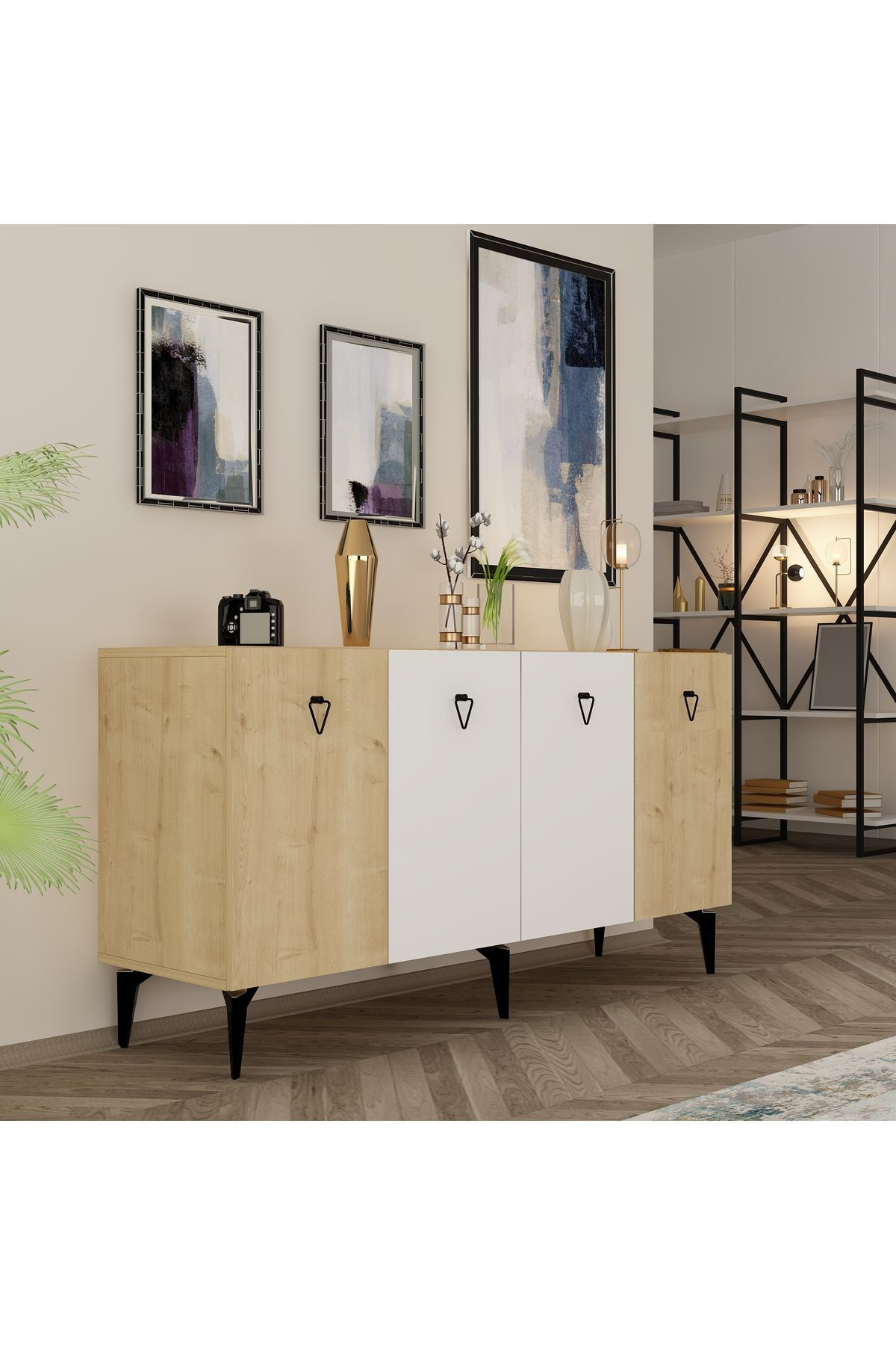 Cantek Dizayn Miaa Konsol Beyaz Safirmeşe