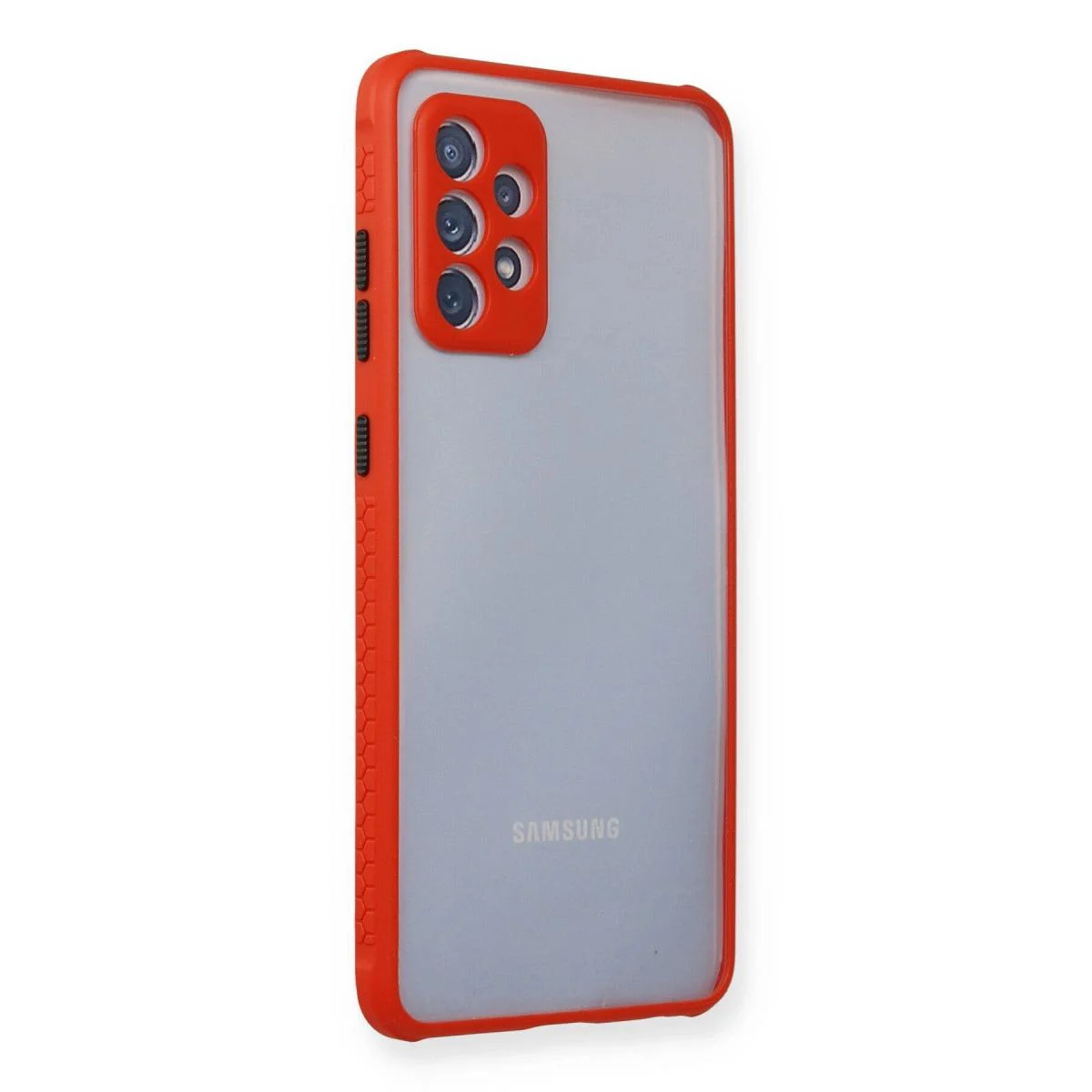 Miami Şeffaf Silikon Kılıf - Samsung Galaxy A72 ile Uyumlu Kırmızı Airbag Koruma Fiyatı, Yorumları ve Özellikleri