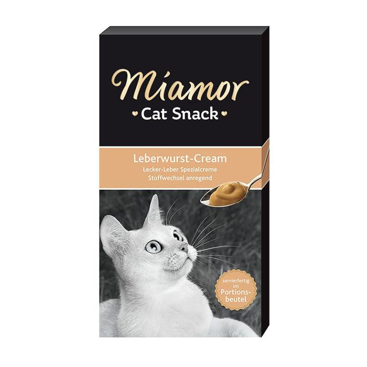Miamor Cream Ciğerli Tamamlayıcı Kedi Ödülü 6X15 Gr Miamor Cream Ciğerli Tamamlayıcı Kedi Ödülü 6X15 Gr
