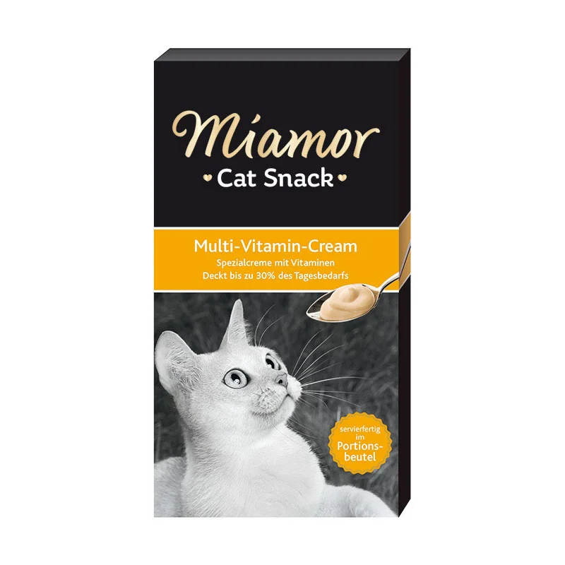 Kedi Ödül Maması Cream Multi Vitamin 6x15gr
