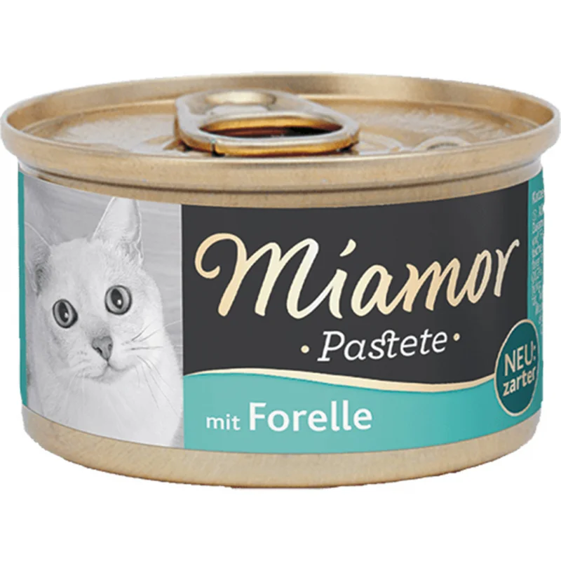 Pastete Alabalıklı Kedi Konserve Yaş Mama 85 gr