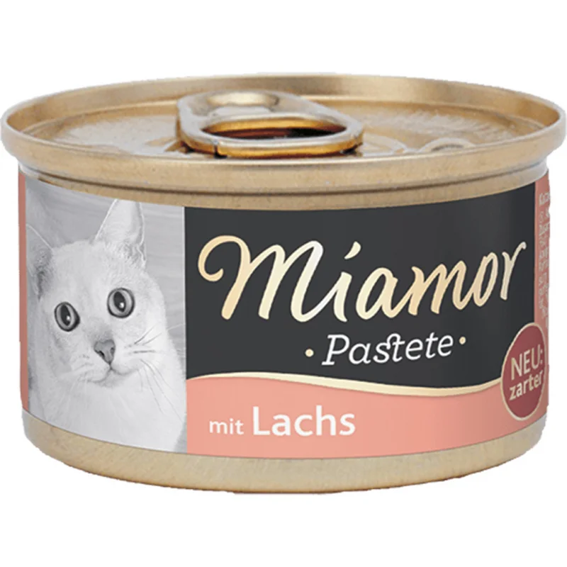 Pastete Somon Balıklı Kedi Konserve Mama 85 gr
