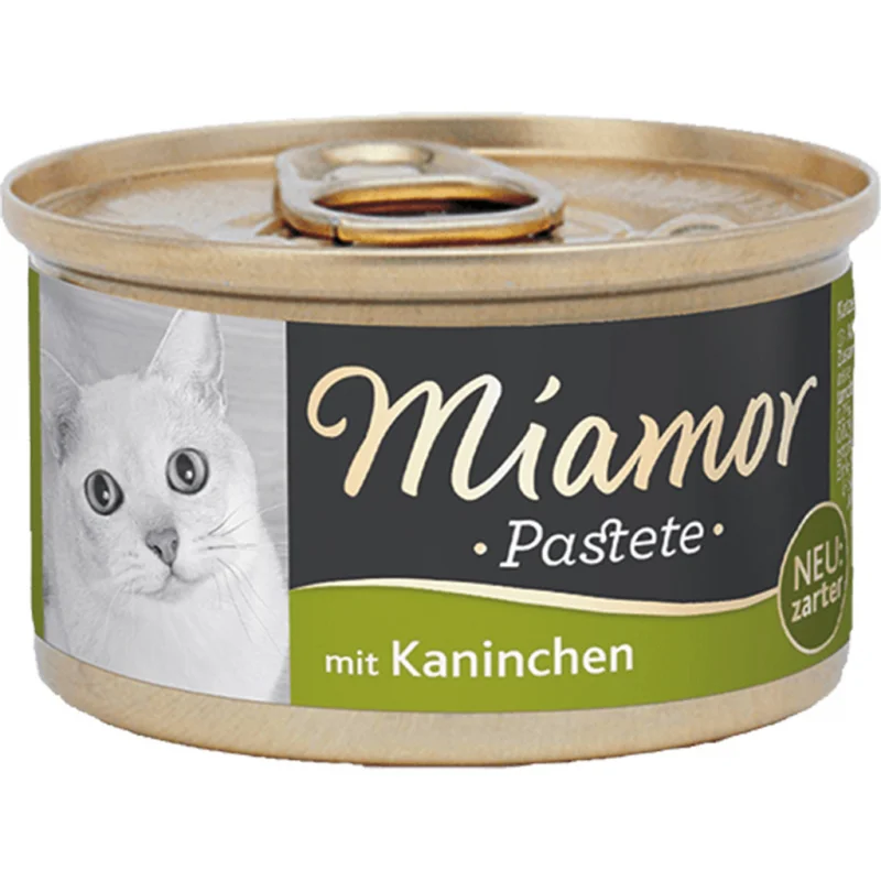 Pastete Tavşanlı Kedi Konserve Yaş Mama 85 gr