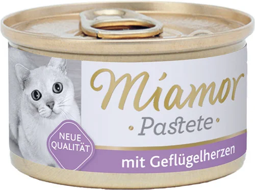 Pastete Yürekli Kedi Konserve Yaş Mama 85 gr