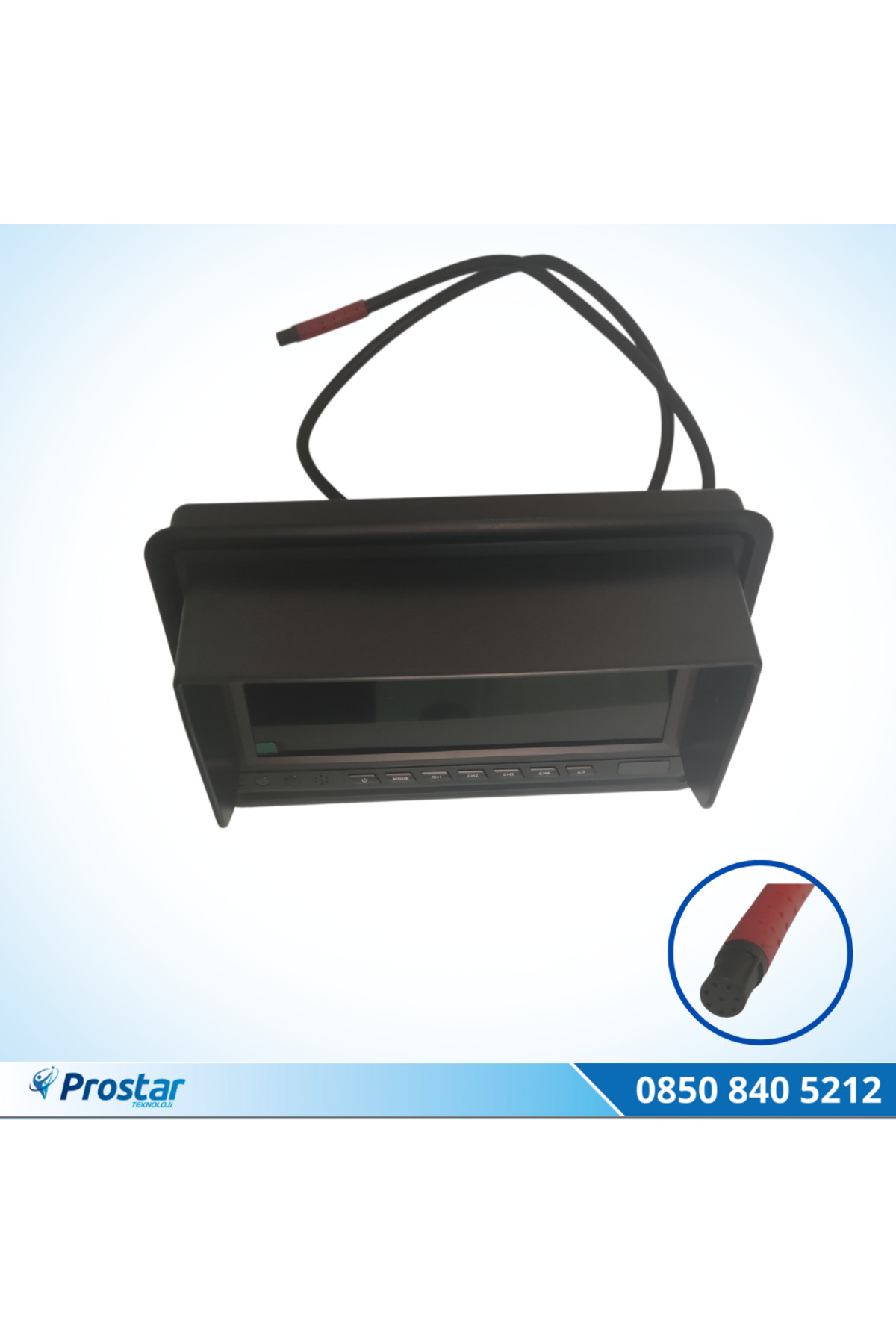 Navistar Mibzer Havalı Tohum Makinesi 4 Kameralı 7 İnç Monitörlü Araç Seti