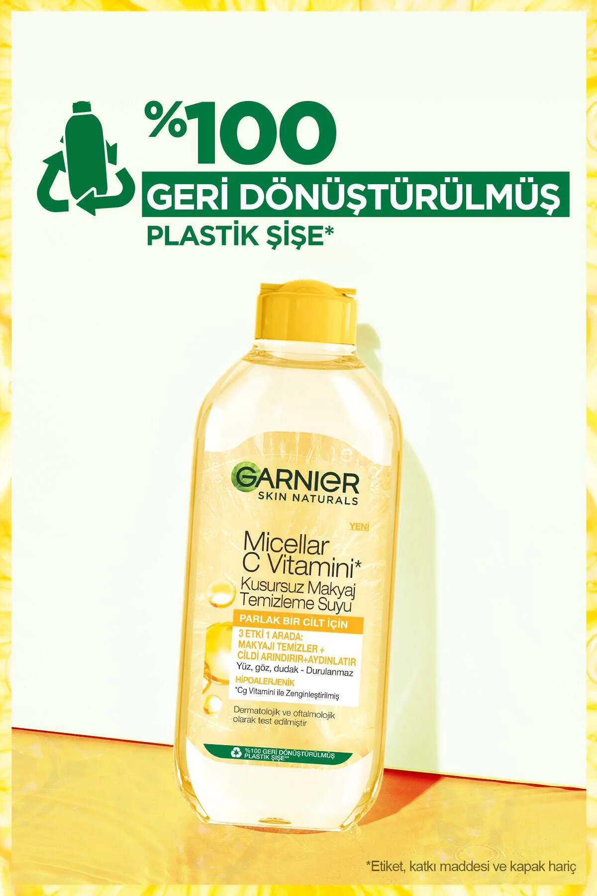 Micellar C Vitamini Kusursuz Makyaj Temizleme Suyu 400ml