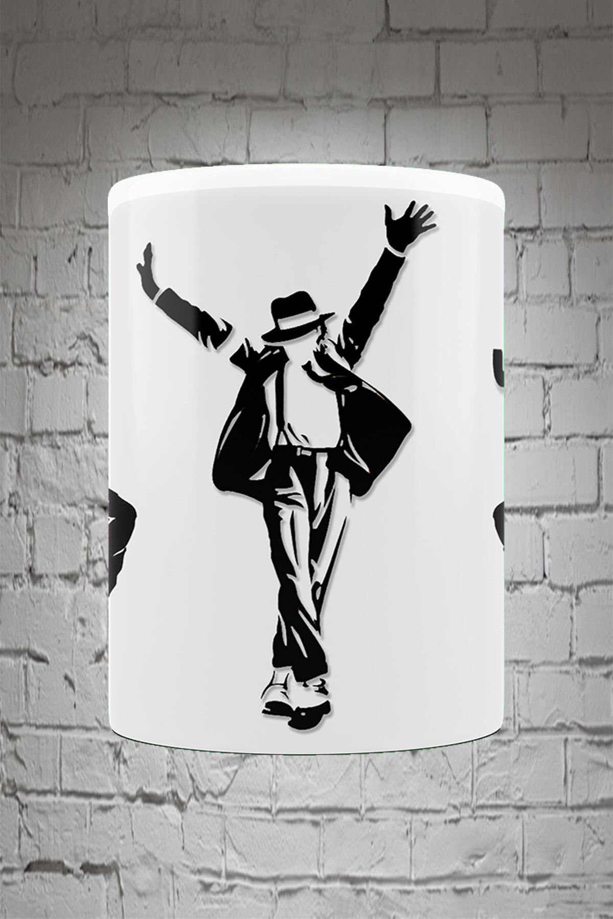 Remonz Mıchael Jackson 3 Tarafı Baskılı %100 Porselen Kupa