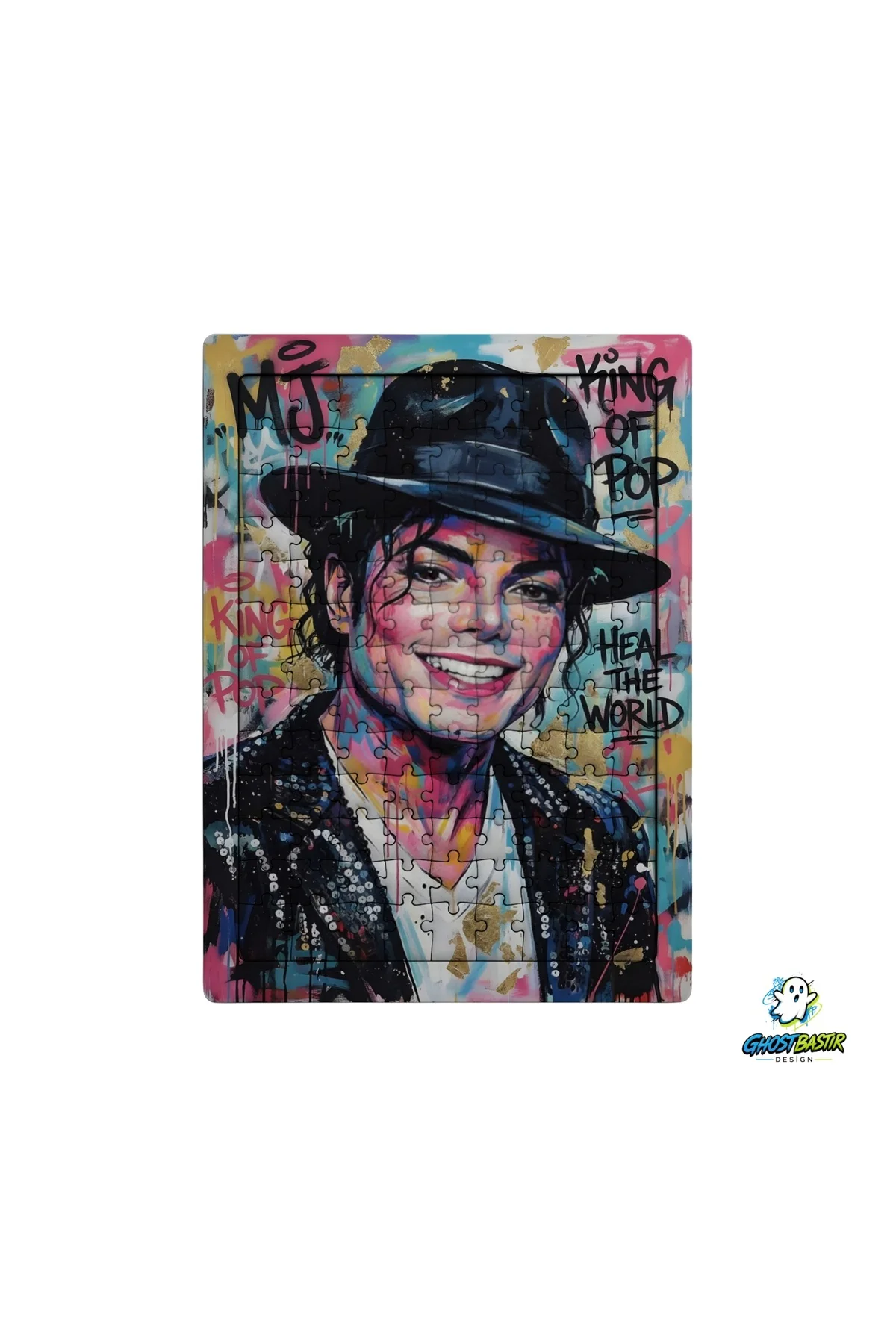 Michael Jackson 99 Parça Ayaklı Puzzle – Dekoratif Çocuk Yapbozu 0169