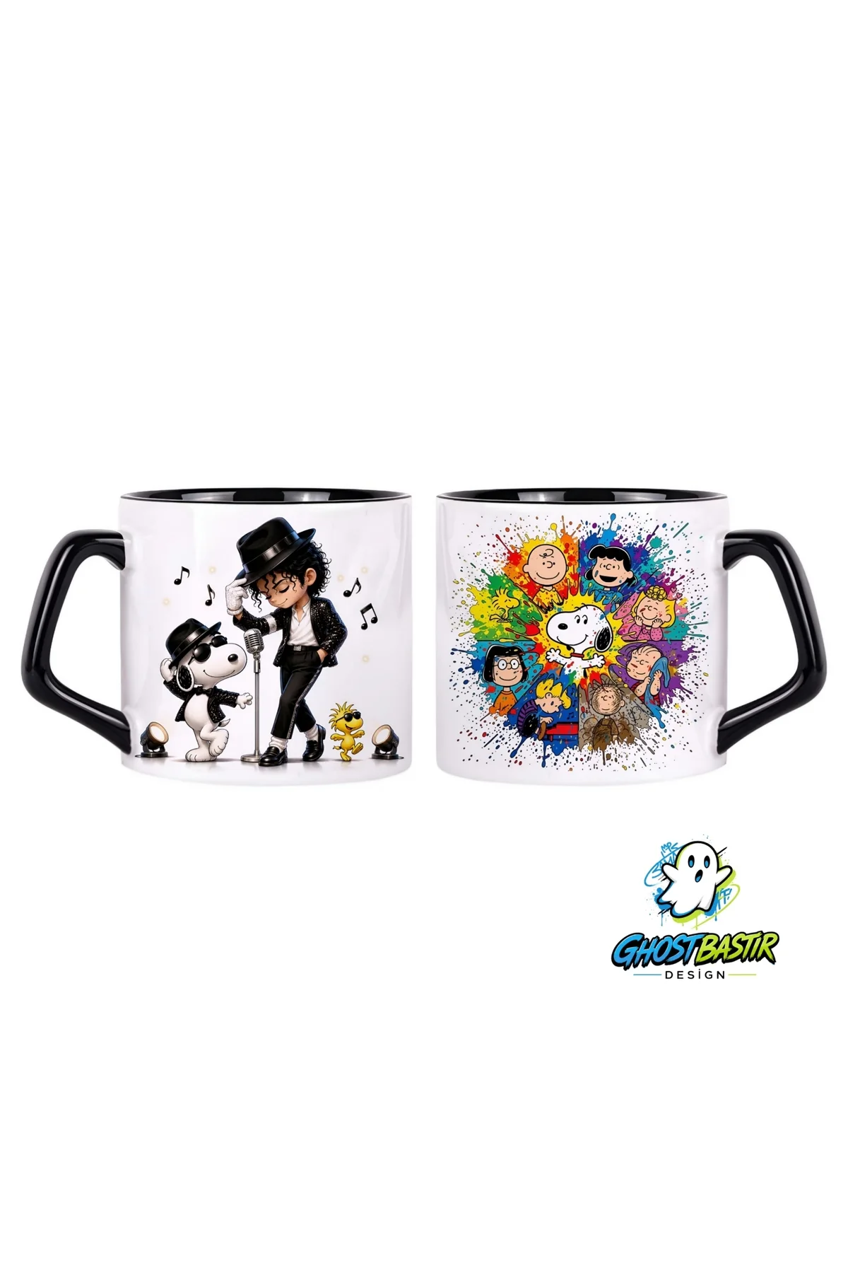 Michael Jackson Snoopy Kupa Bardak | Tek Adet 1030 Michael Jackson Snoopy Kupa Bardak | Tek Adet 1030