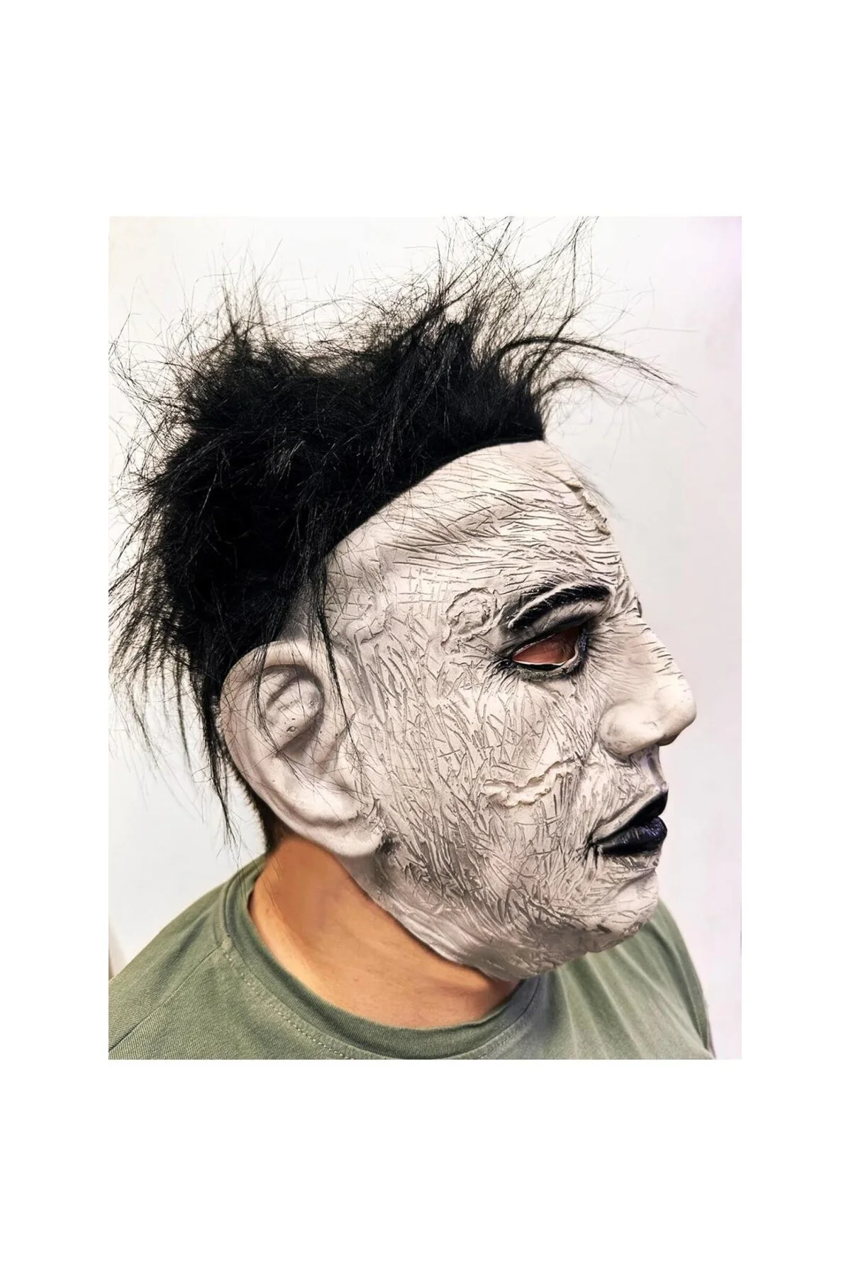 Michael Myers Siyah Saçlı Yüz Maskesi