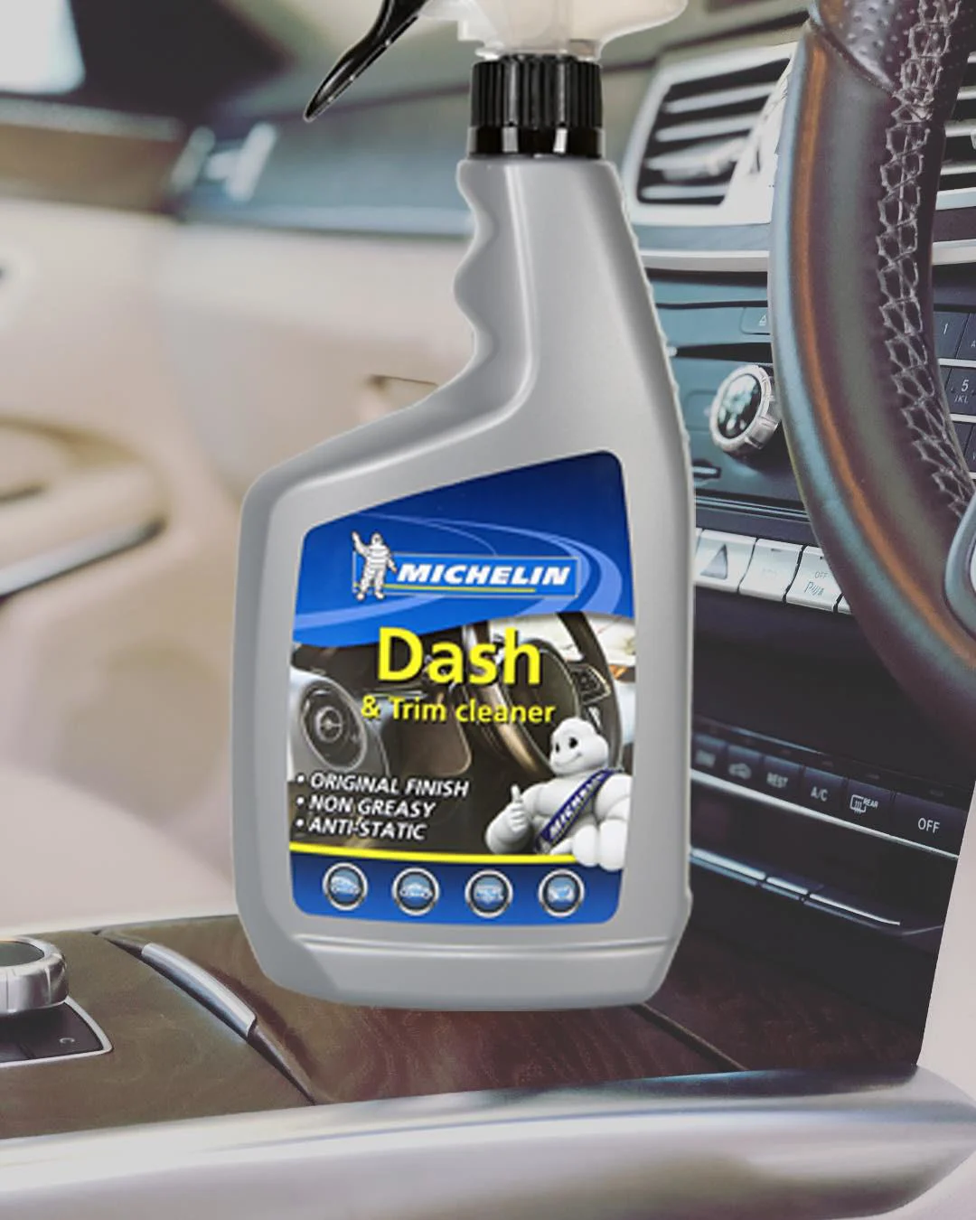 Michelin MC31463 650ml Torpido ve Suni Deri Temizleme ve Bakım Spreyi Michelin MC31463 650ml Torpido ve Suni Deri Temizleme ve Bakım Spreyi