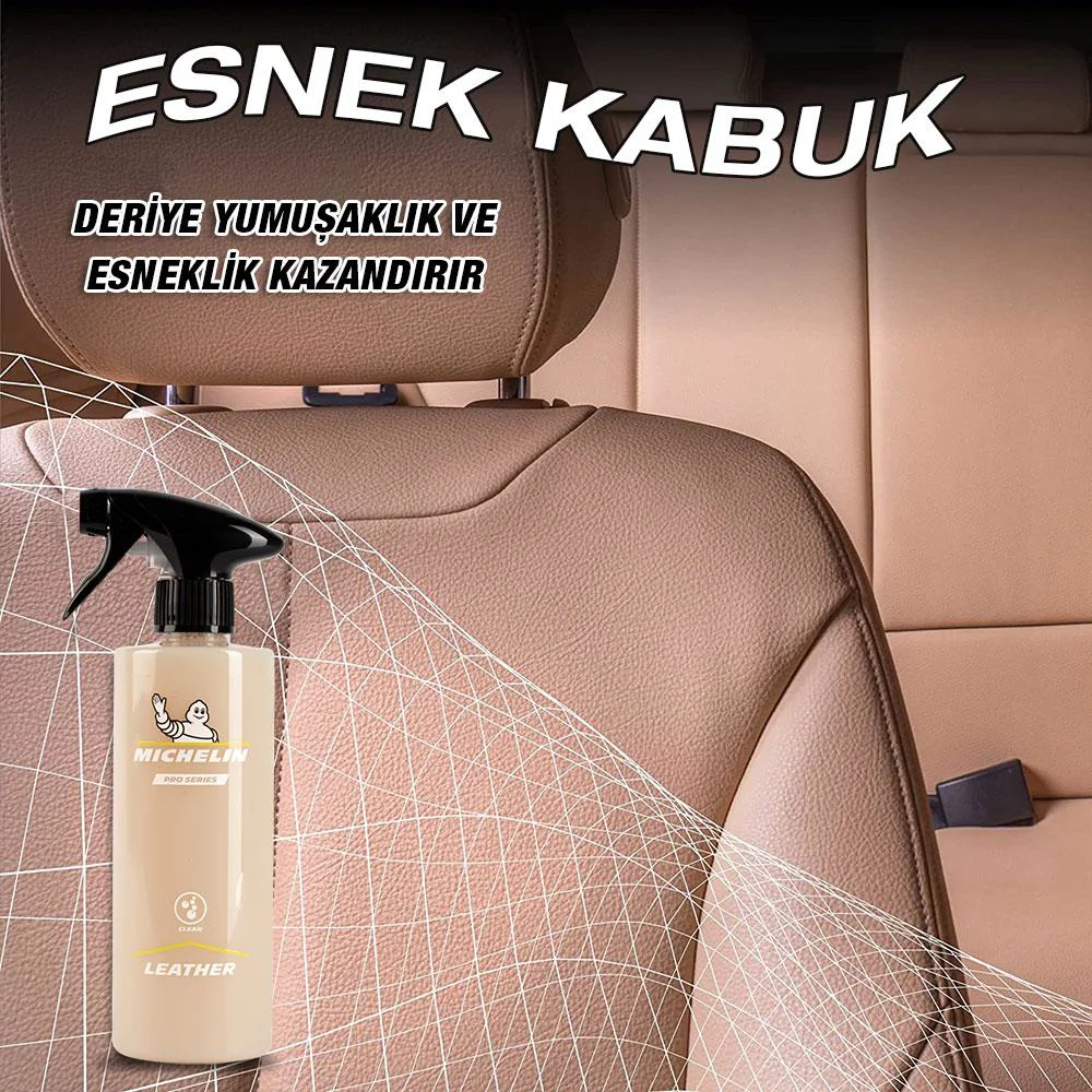Michelin MC33597 500ml 2’ Si 1 Arada PRO Serisi Avokado Özlü Deri Temizleme/Bakım ve Besleyici Sprey Michelin MC33597 500ml 2’ Si 1 Arada PRO Serisi Avokado Özlü Deri Temizleme/Bakım ve Besleyici Sprey