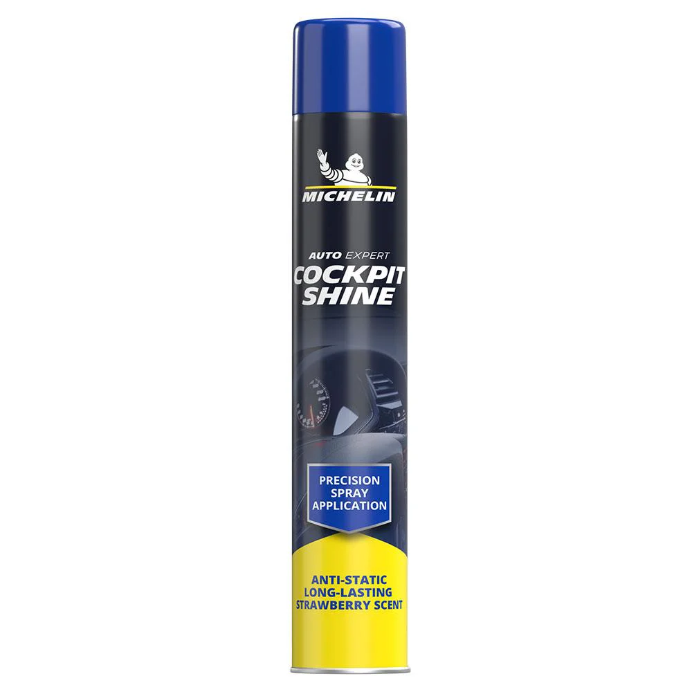Michelin MC34358 750ml Torpido ve Kokpit Parlatma ve Bakım Spreyi Çilek Aromalı Michelin MC34358 750ml Torpido ve Kokpit Parlatma ve Bakım Spreyi Çilek Aromalı