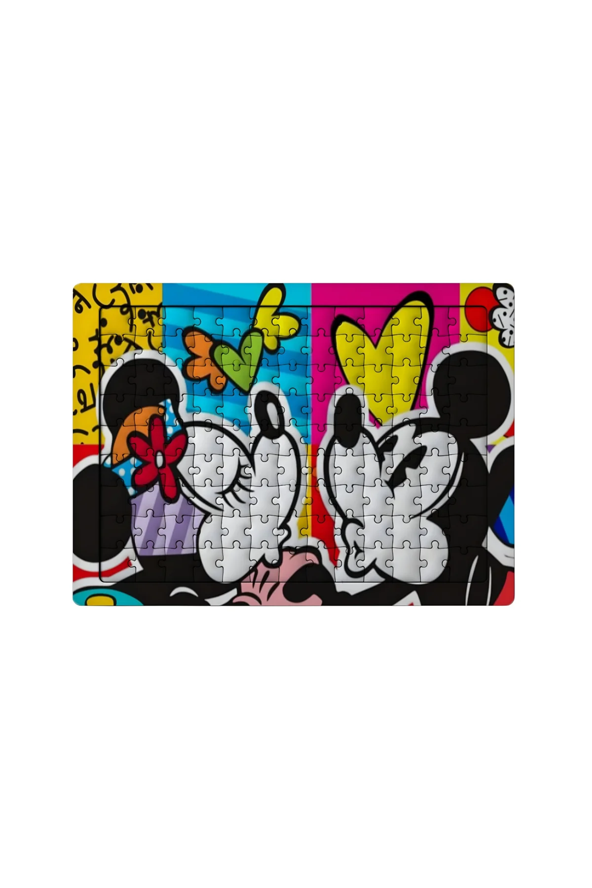 Mickey Mouse 99 Parça Ayaklı Puzzle – Dekoratif Çocuk Yapbozu 085