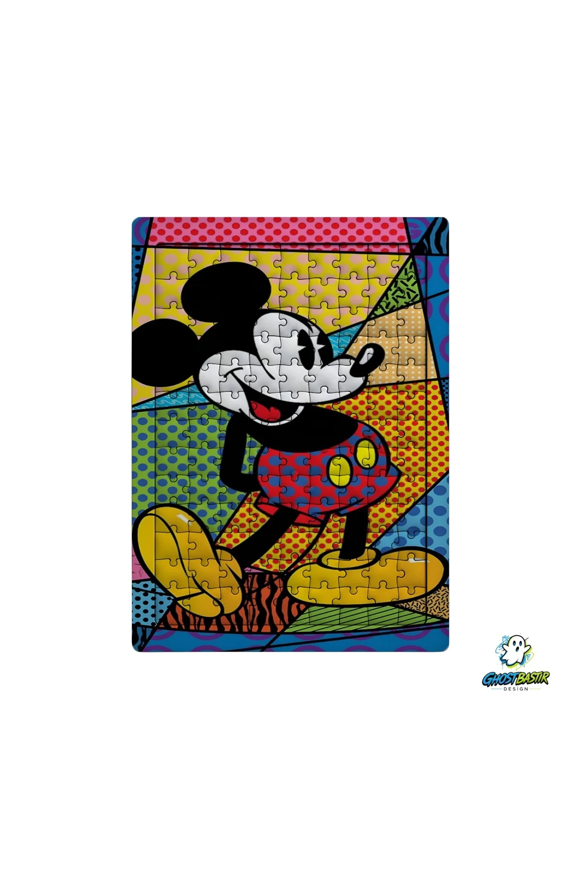 Mickey Mouse 99 Parça Ayaklı Puzzle – Dekoratif Çocuk Yapbozu 017
