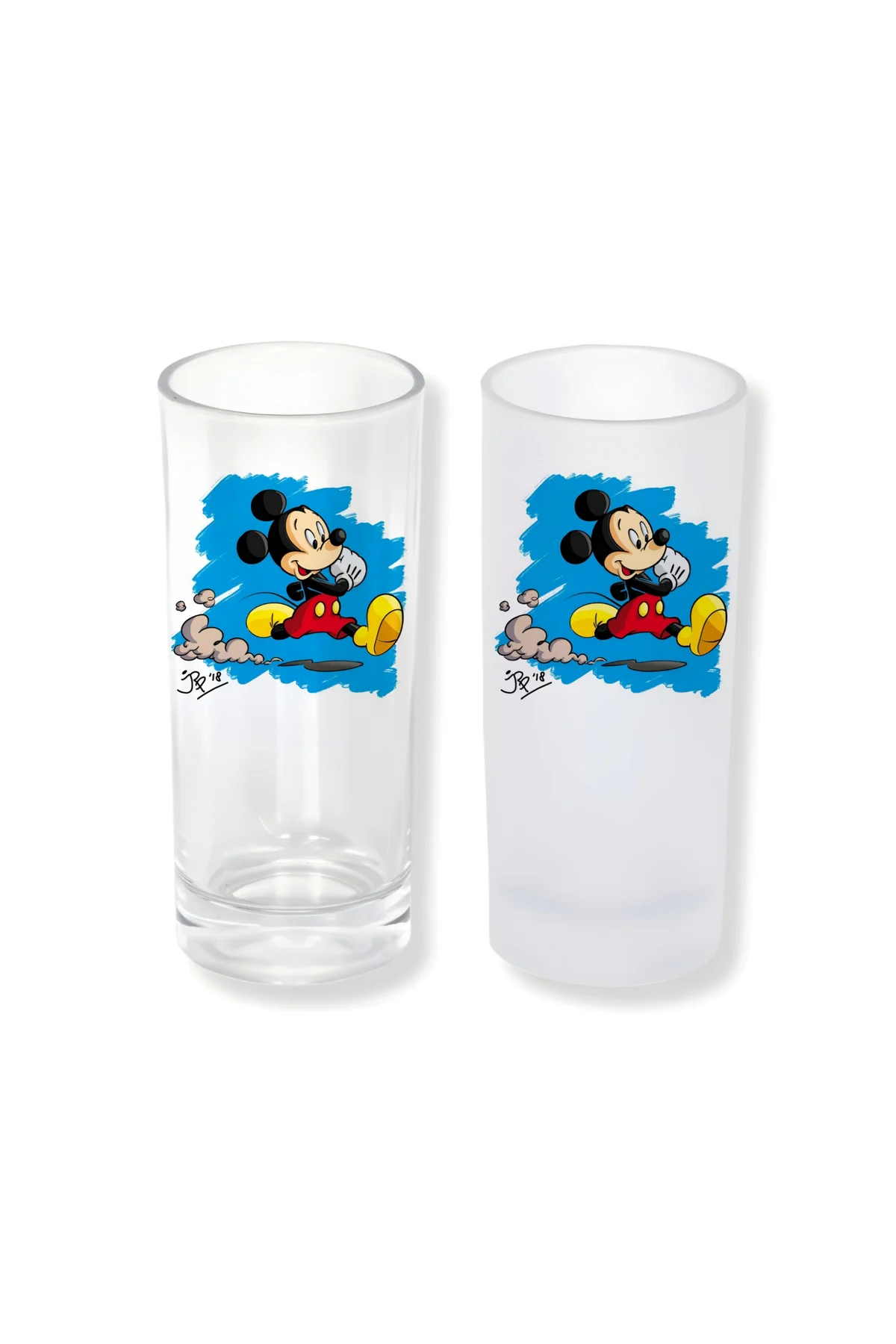 Mickey Mouse Buzlu / Buzsuz Seçenekli Rakı Bardağı – 1 Adet Şık S