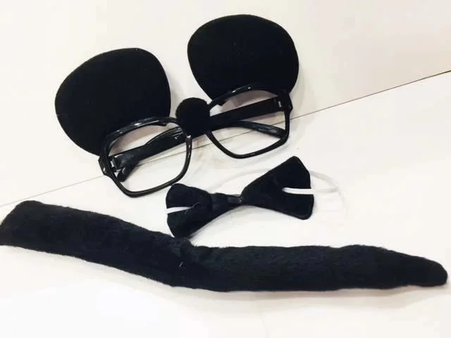 Mickey Mouse ile Uyumlu Gözlük Papyonu ve Kuyruk Seti - Sevimli Aksesuar Fiyatı, Yorumları ve Özellikleri