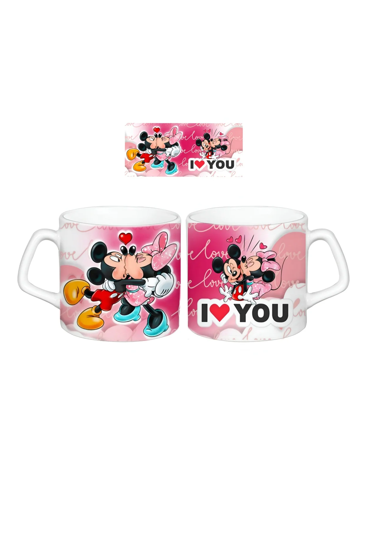 Mickey Mouse Kupa Bardak | Tek Adet 0319