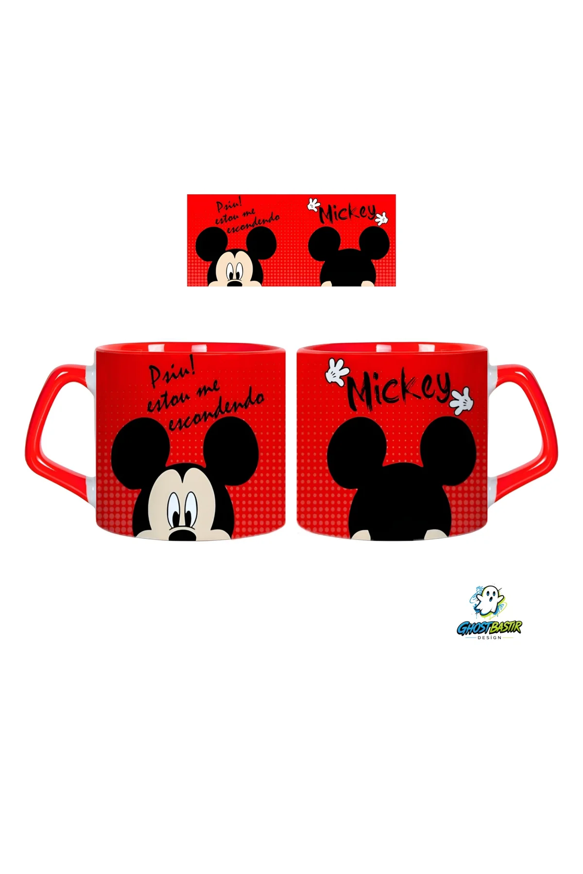 Mickey Mouse Kupa Bardak | Tek Adet 0582